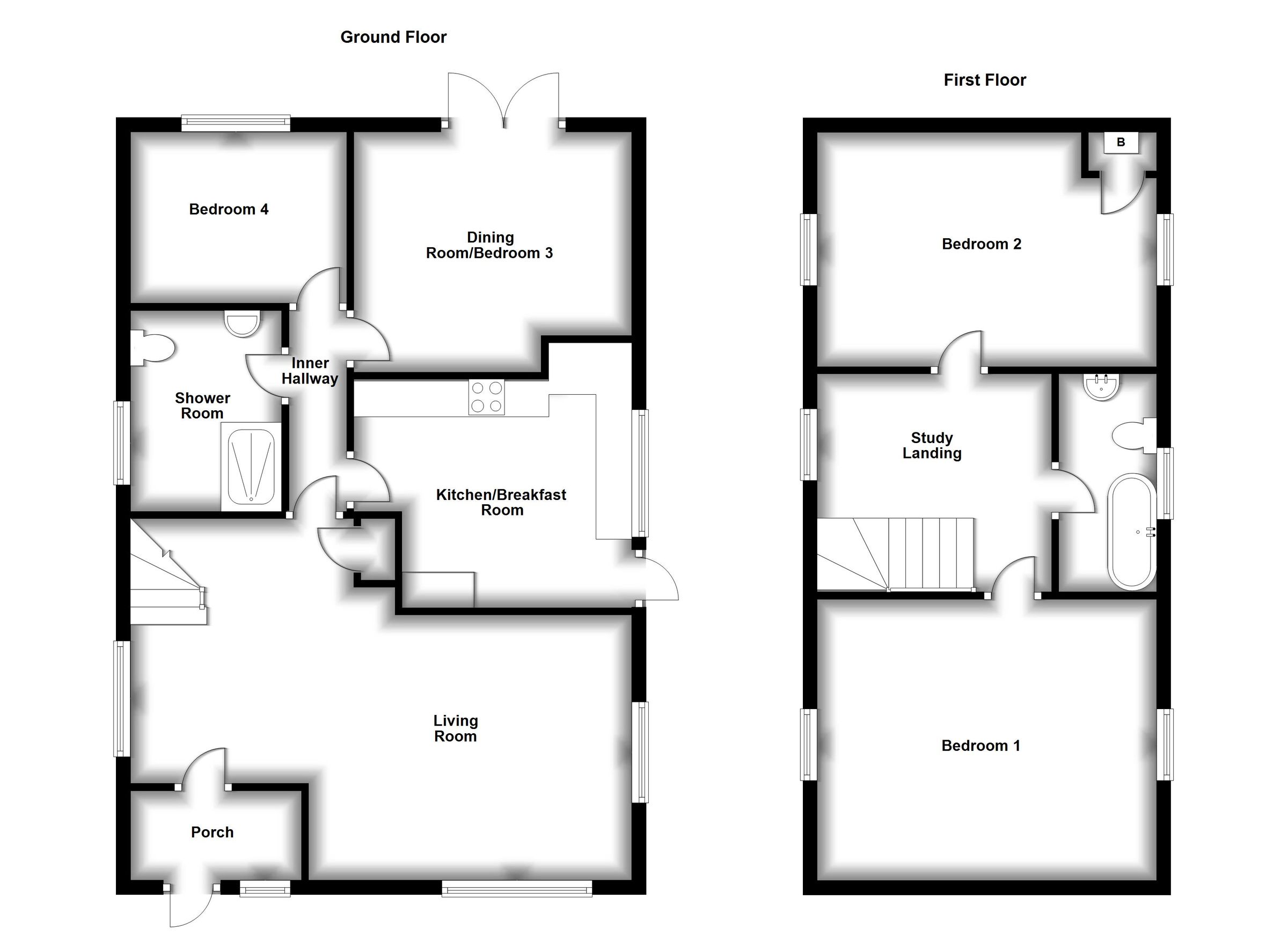 4 bed bungalow for sale in Walford Road, RossOnWye, Herefordshire HR9