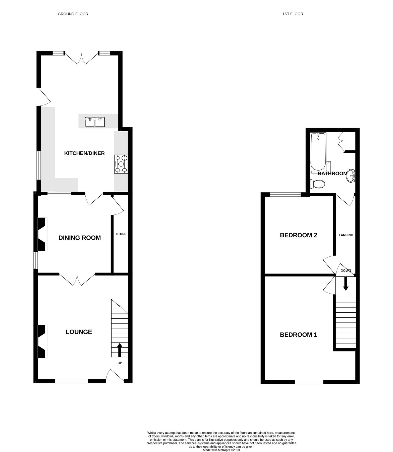 2 bed semidetached house for sale in New Street, Swanwick, Derbyshire