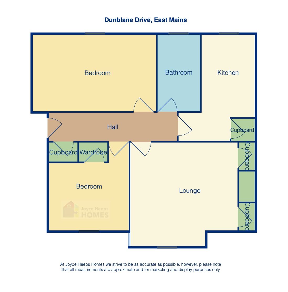 2 bed flat for sale in Dunblane Drive, East Mains, East Kilbride G74