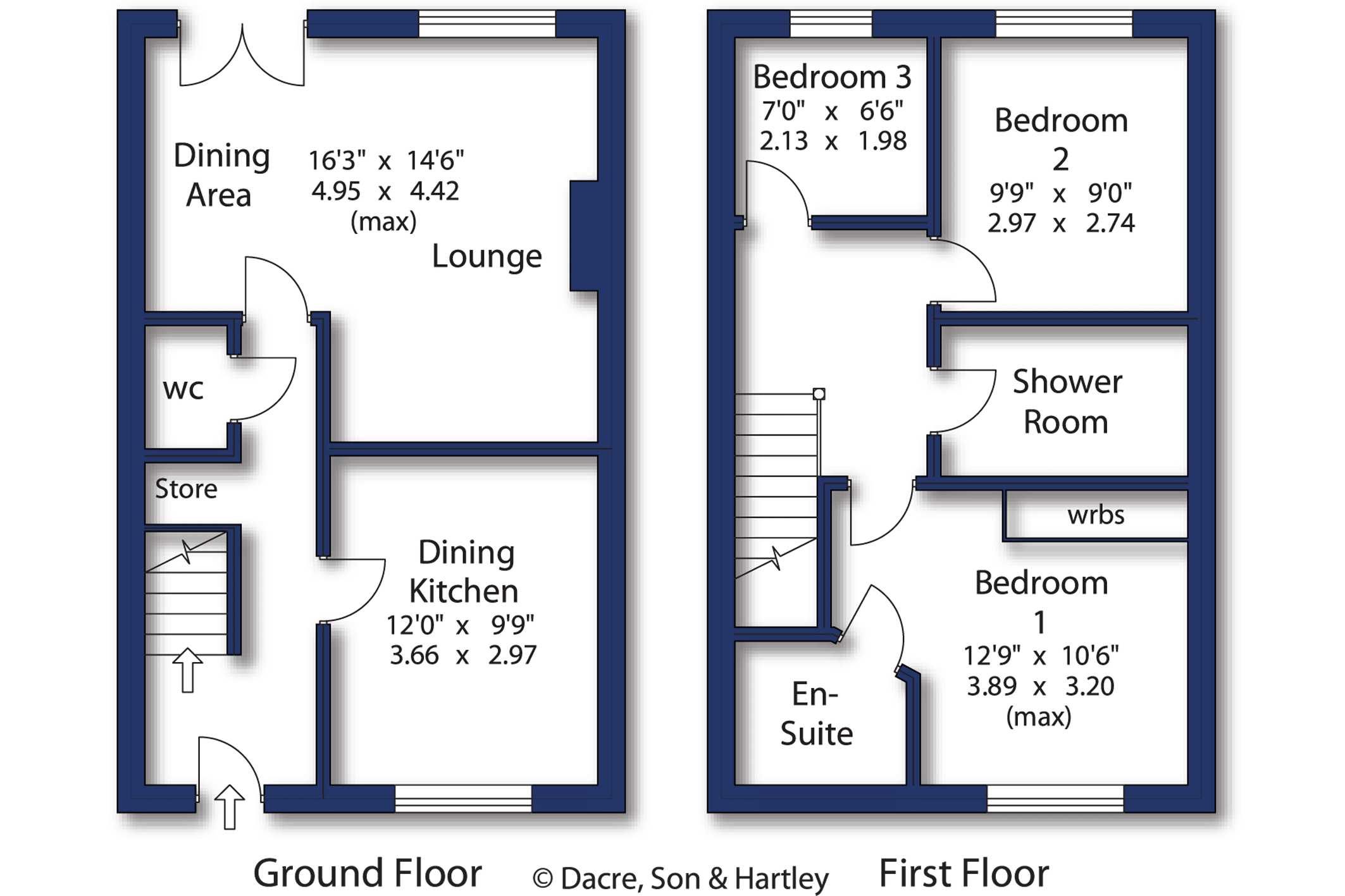 3 bed town house for sale in The Oval, Bingley, West Yorkshire BD16