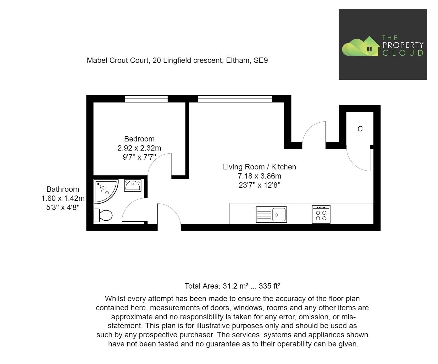 1 bed flat for sale in Mabel Crout Court, 20 Lingfield Crescent, Falconwood, London SE9 Zoopla