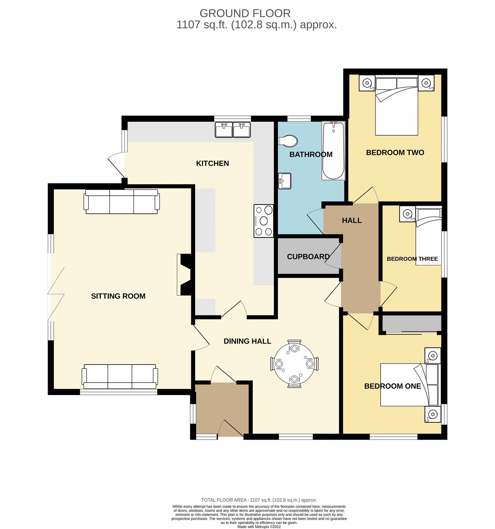 3 bed detached bungalow for sale in North Street, Drayton, Langport