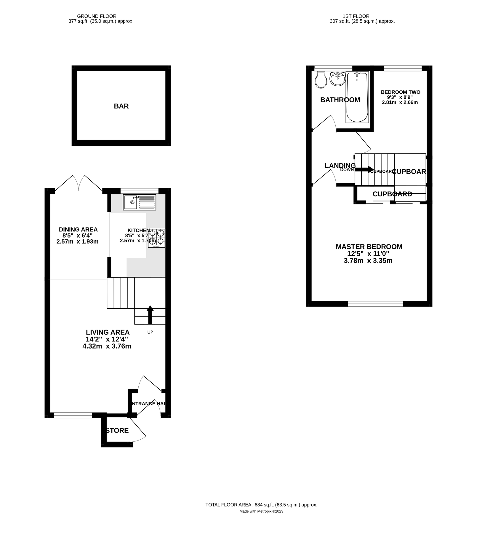 2 bed terraced house for sale in Mary Mead, Warfield, Bracknell