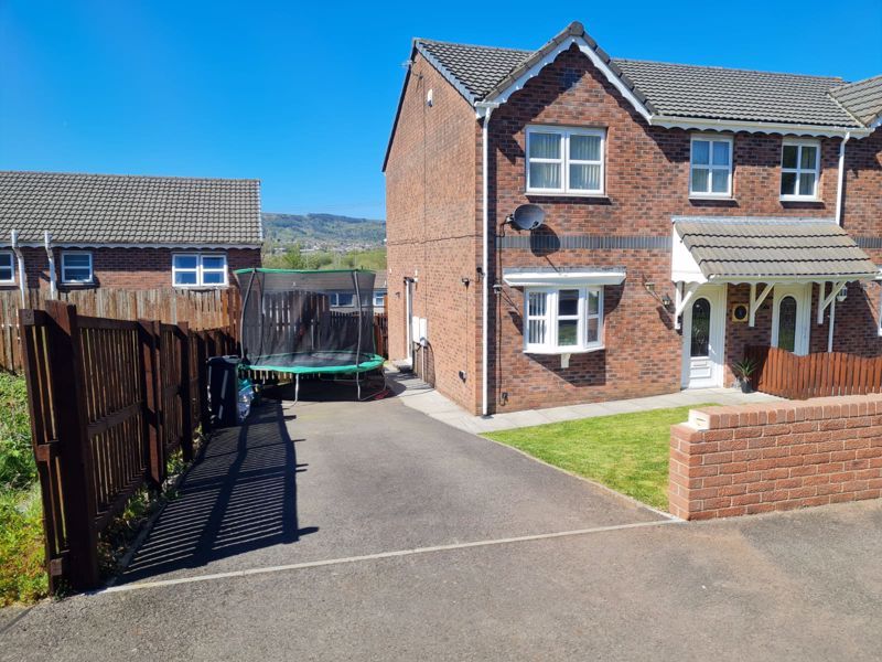 3 bed semidetached house for sale in Llys Walters, Melin, Neath SA11