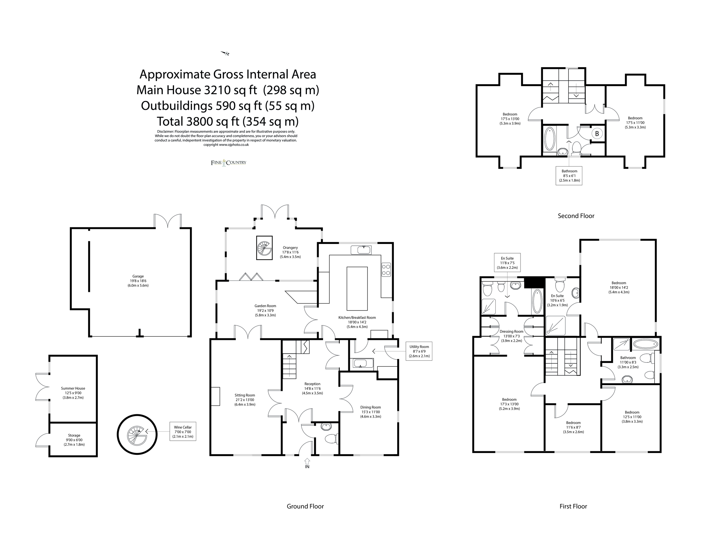 6 bed detached house for sale in Chappel Road, Great Tey, Colchester