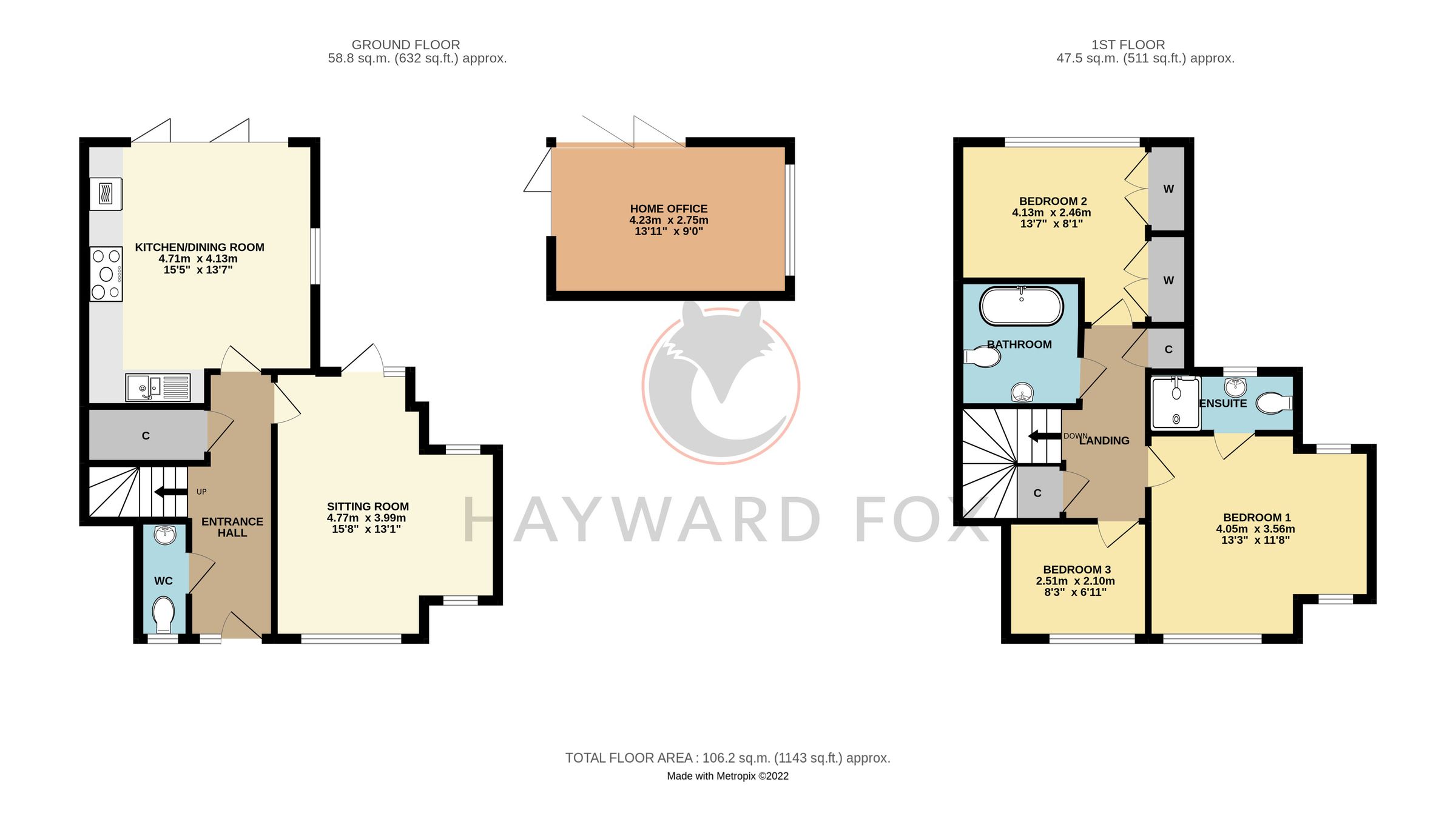3 bed semidetached house for sale in Everton Road, Everton, Lymington