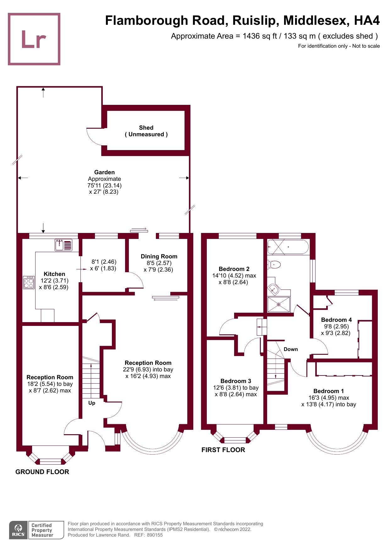 4 bed end terrace house for sale in Flamborough Road, Ruislip