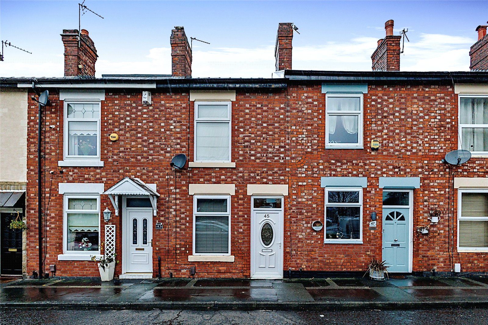 2 bed terraced house for sale in Church Street, Heaton Norris
