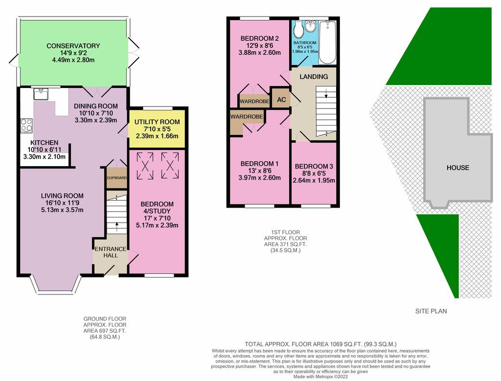 4 bed linkdetached house for sale in Melfort Drive, Leighton Buzzard