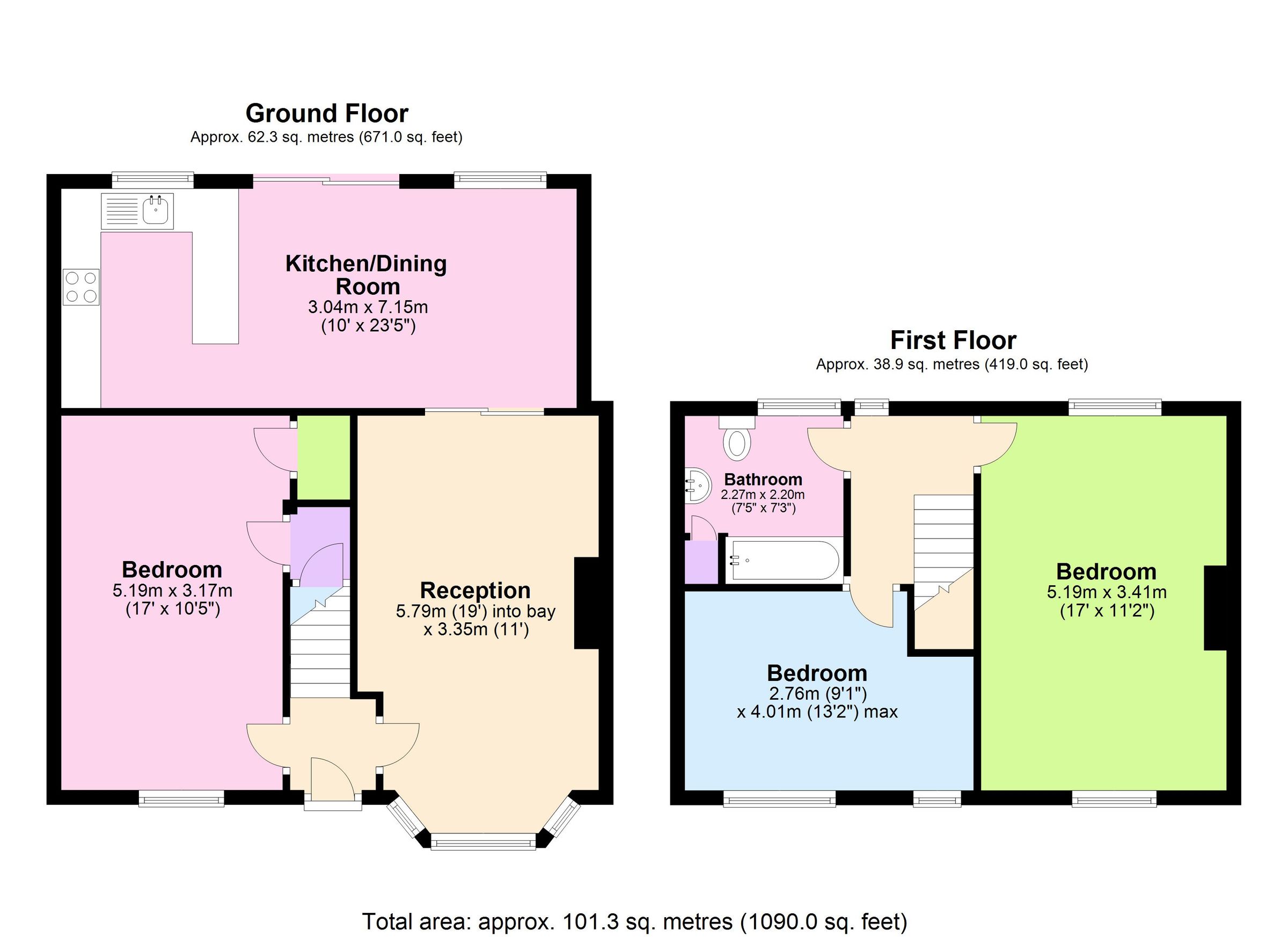 3 bed terraced house for sale in Tunnel Avenue, Greenwich, London SE10
