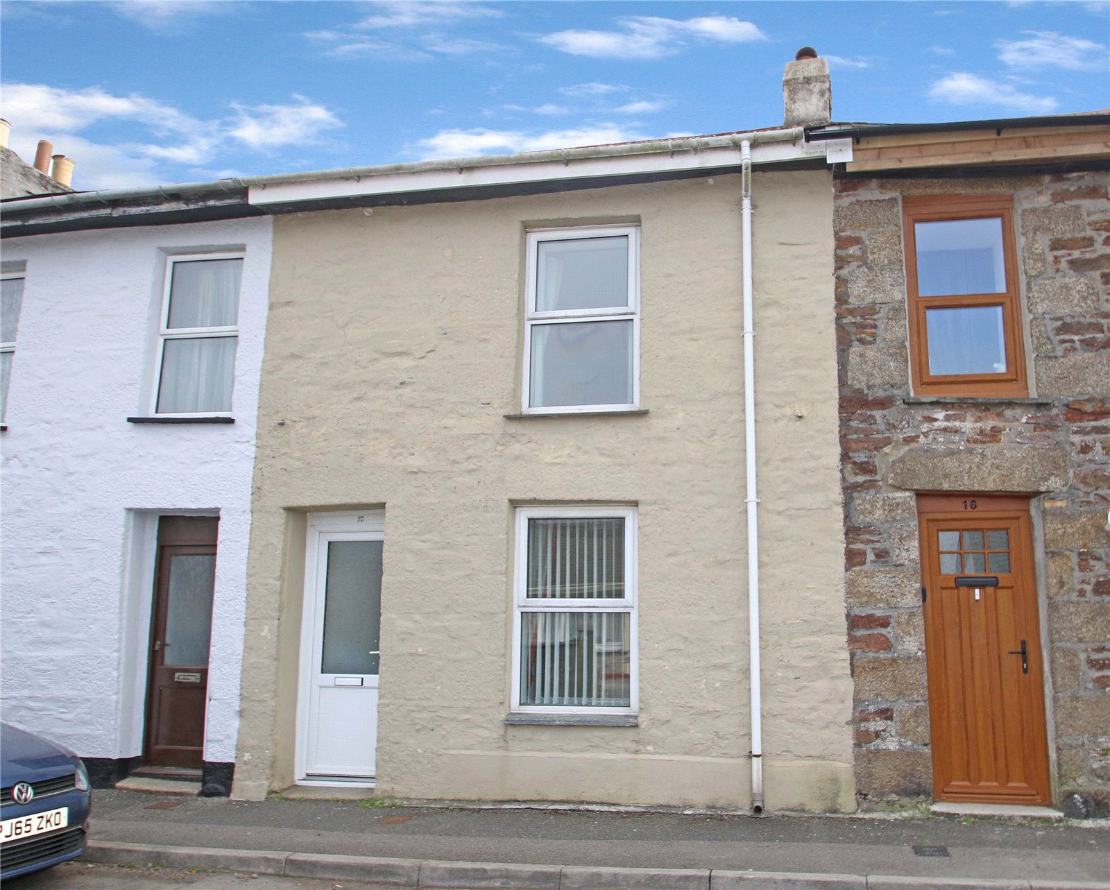 1 bed terraced house for sale in Trefusis Terrace, Redruth, Cornwall