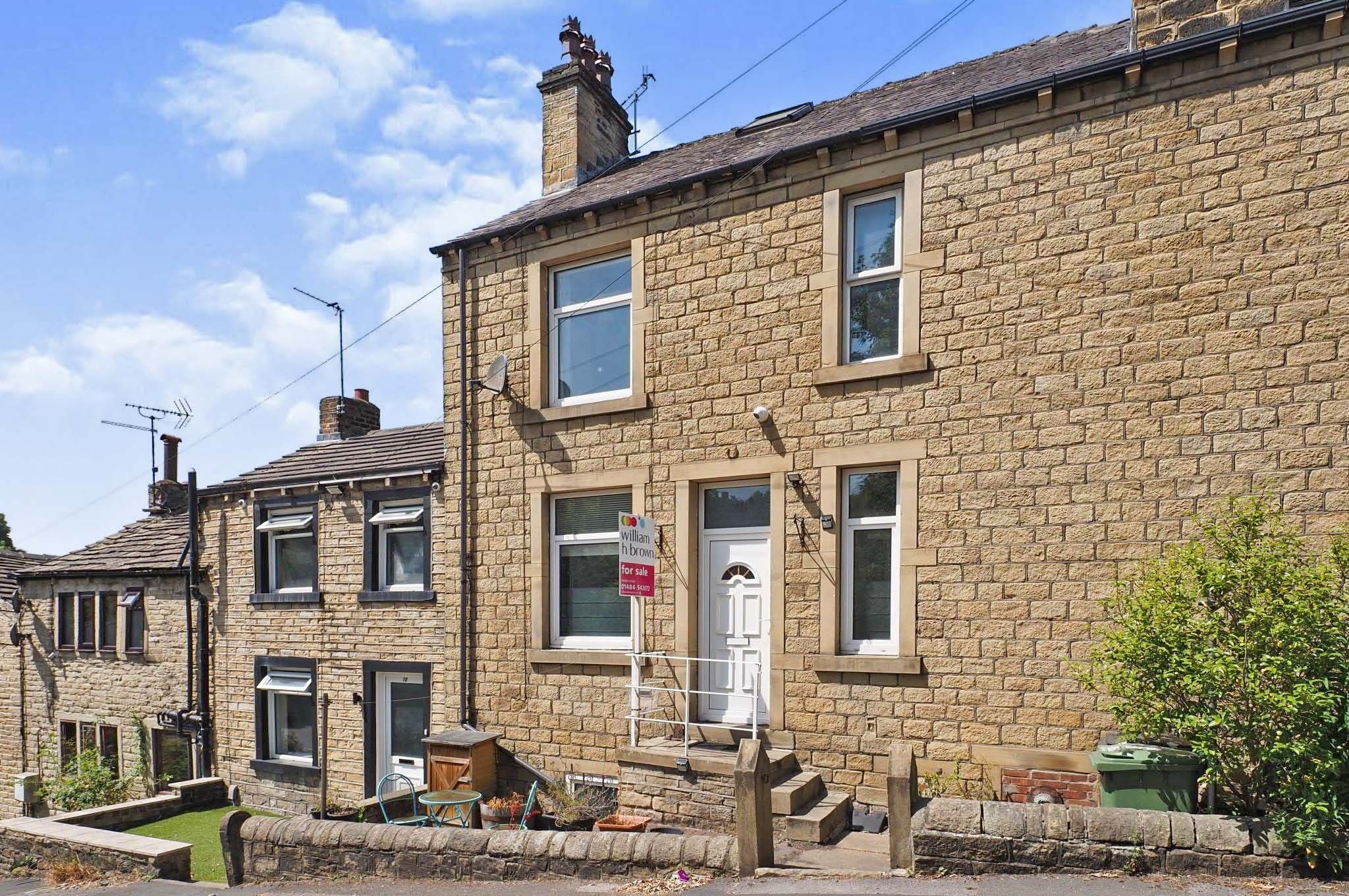 2 bed terraced house for sale in Almondbury Bank, Moldgreen