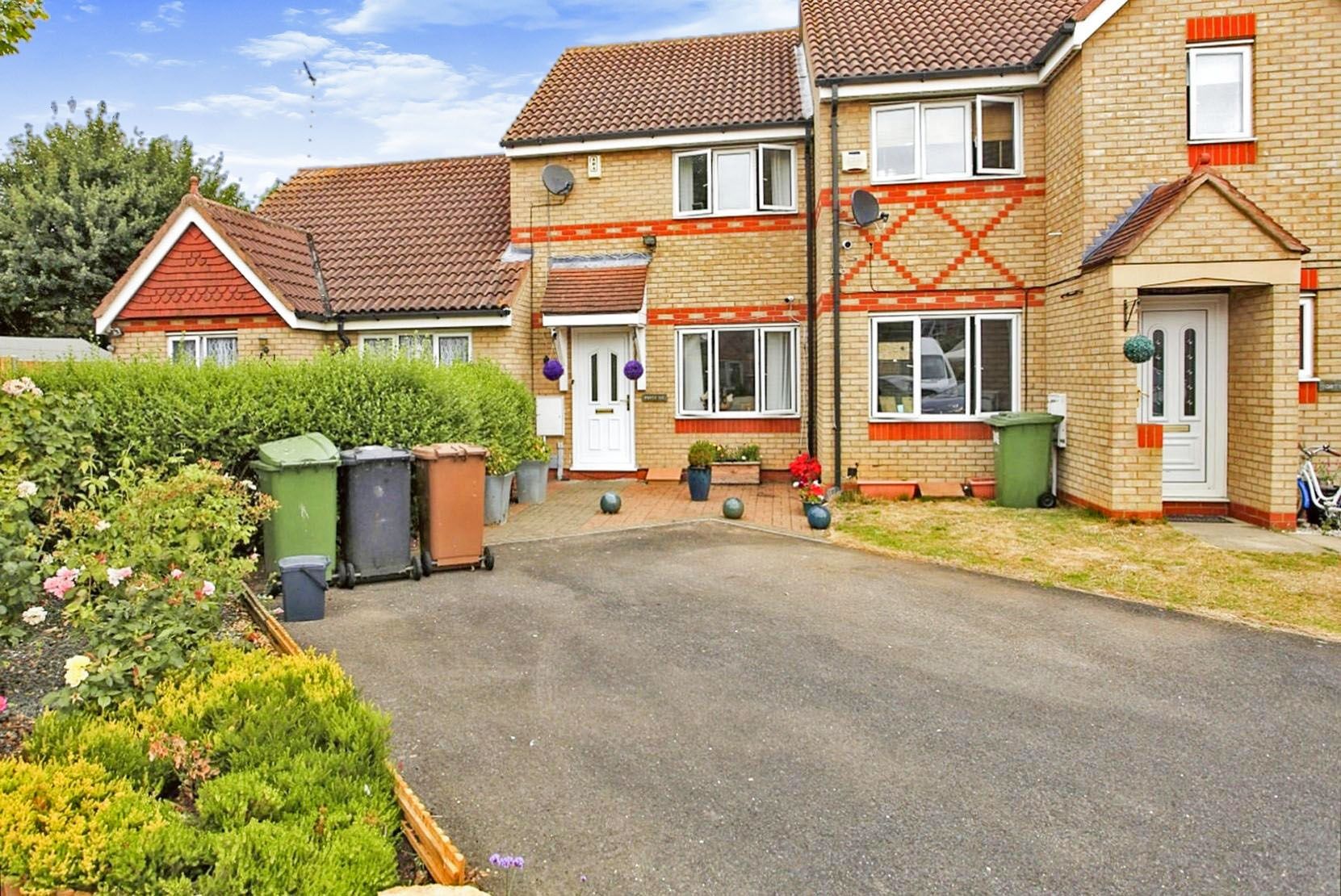 2 bed terraced house for sale in Portchester Close, Peterborough PE2