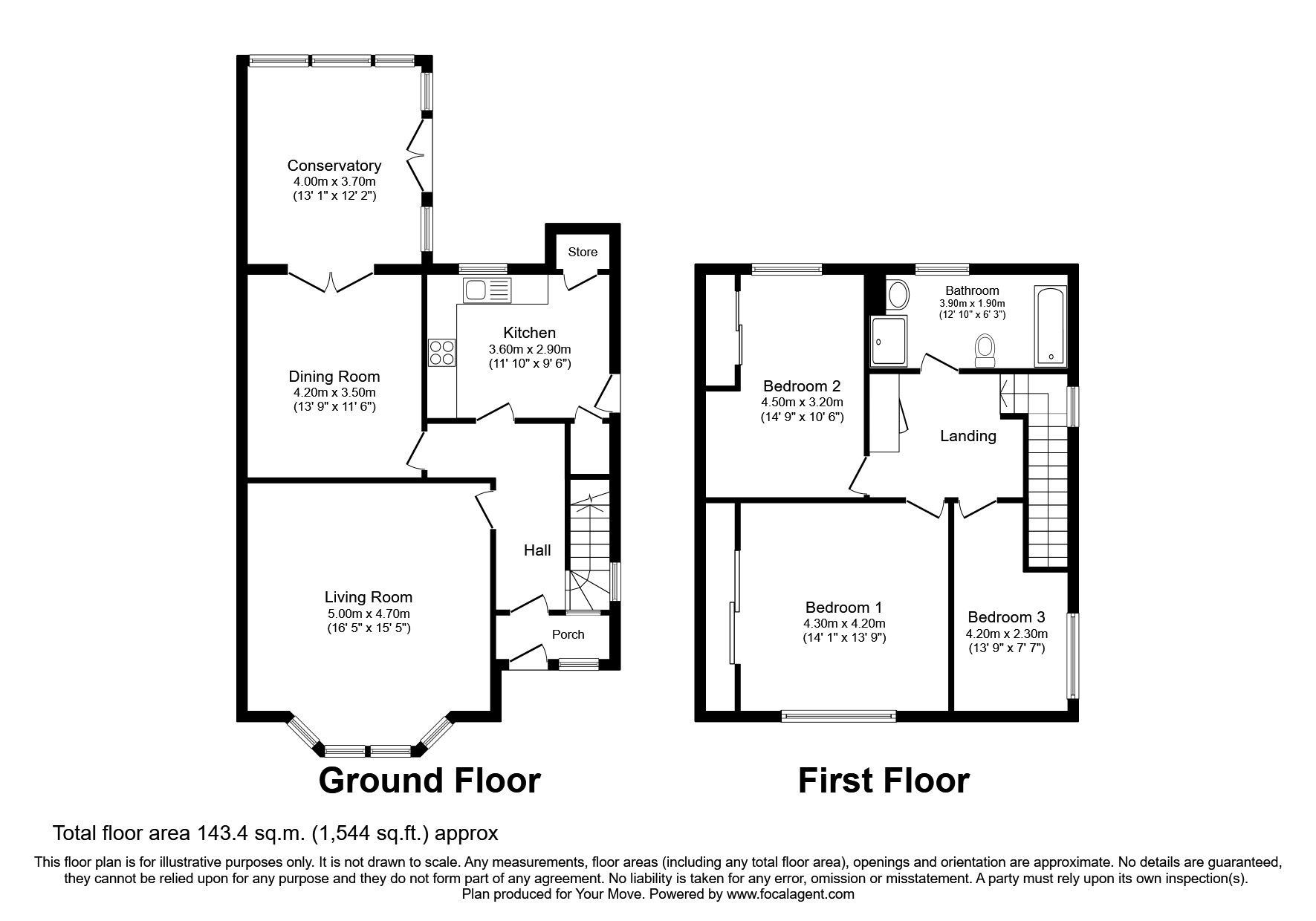 3 bed semidetached house for sale in Anderson Avenue, Crossford