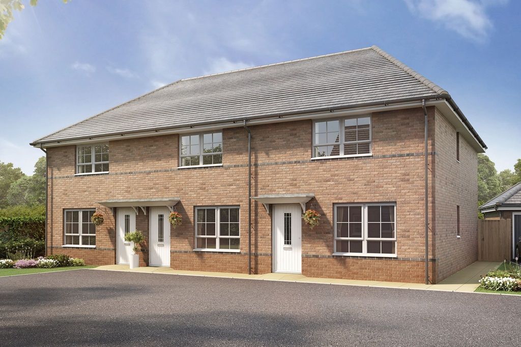 New home, 3 bed semidetached house for sale in "Woodbury" at Lydiate
