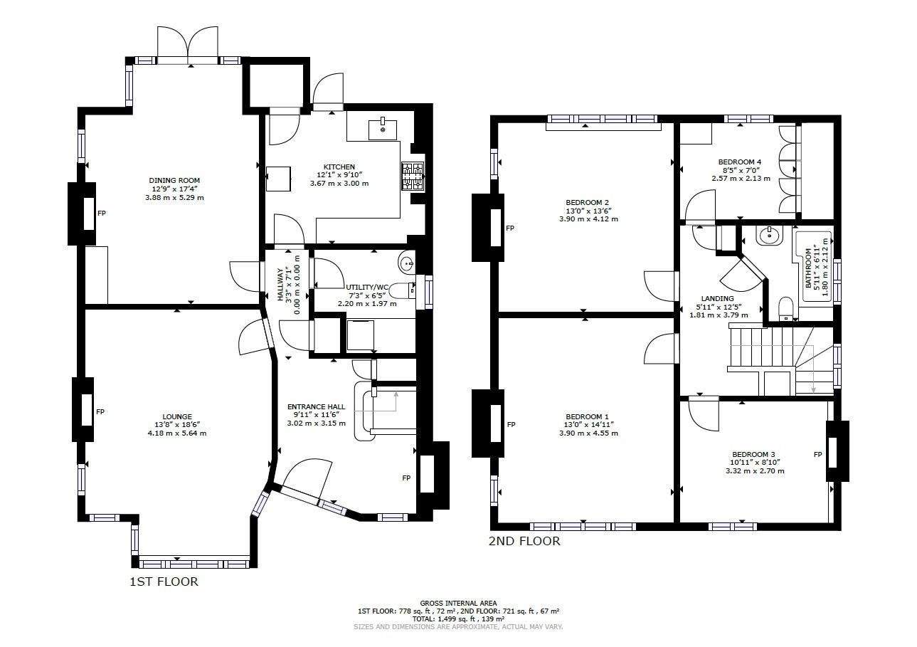 4 bed detached house for sale in Thorpe Lea Road, Peterborough PE3 Zoopla