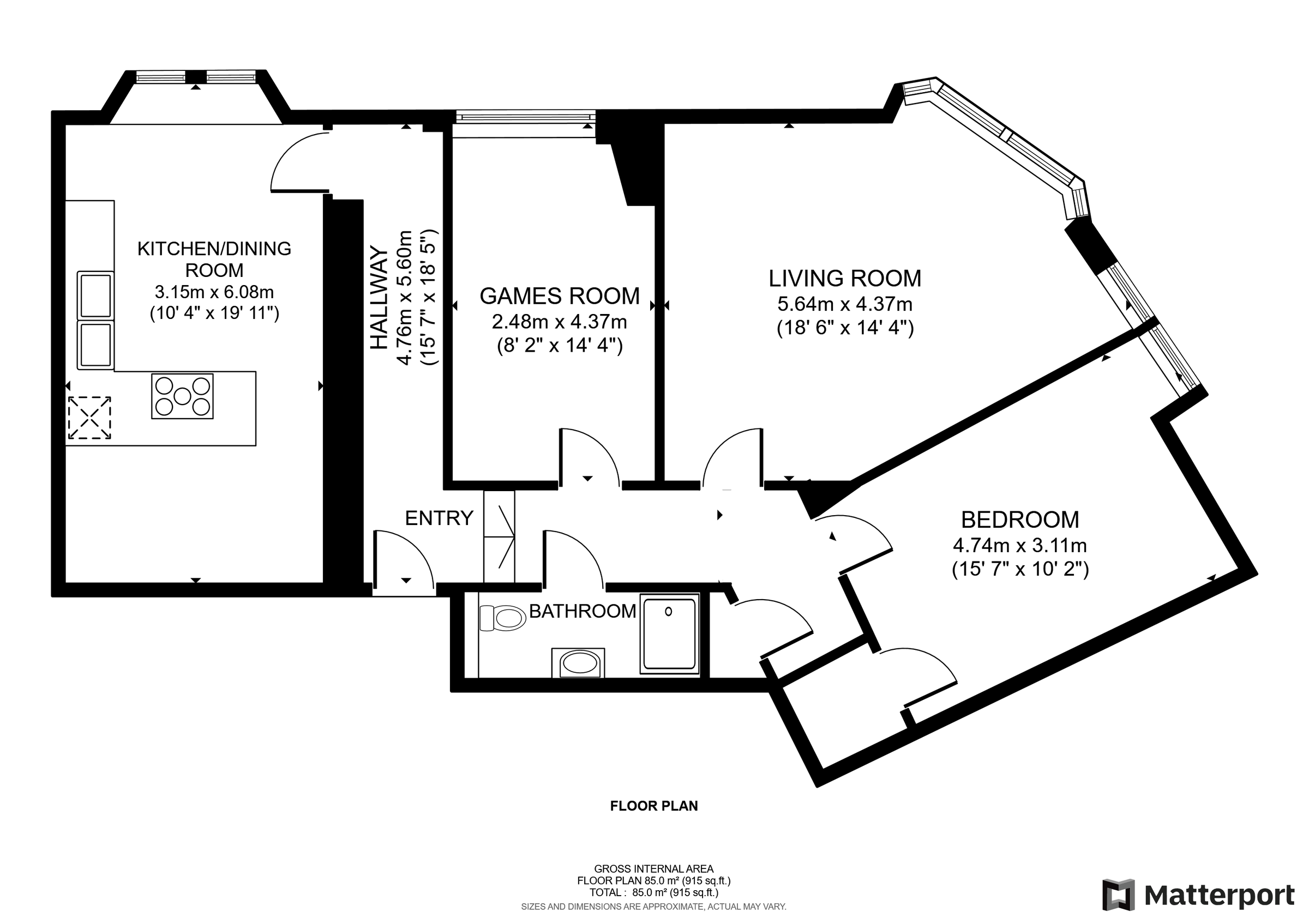 2 bed flat for sale in Bolton Drive, Mount Florida, Glasgow G42 Zoopla
