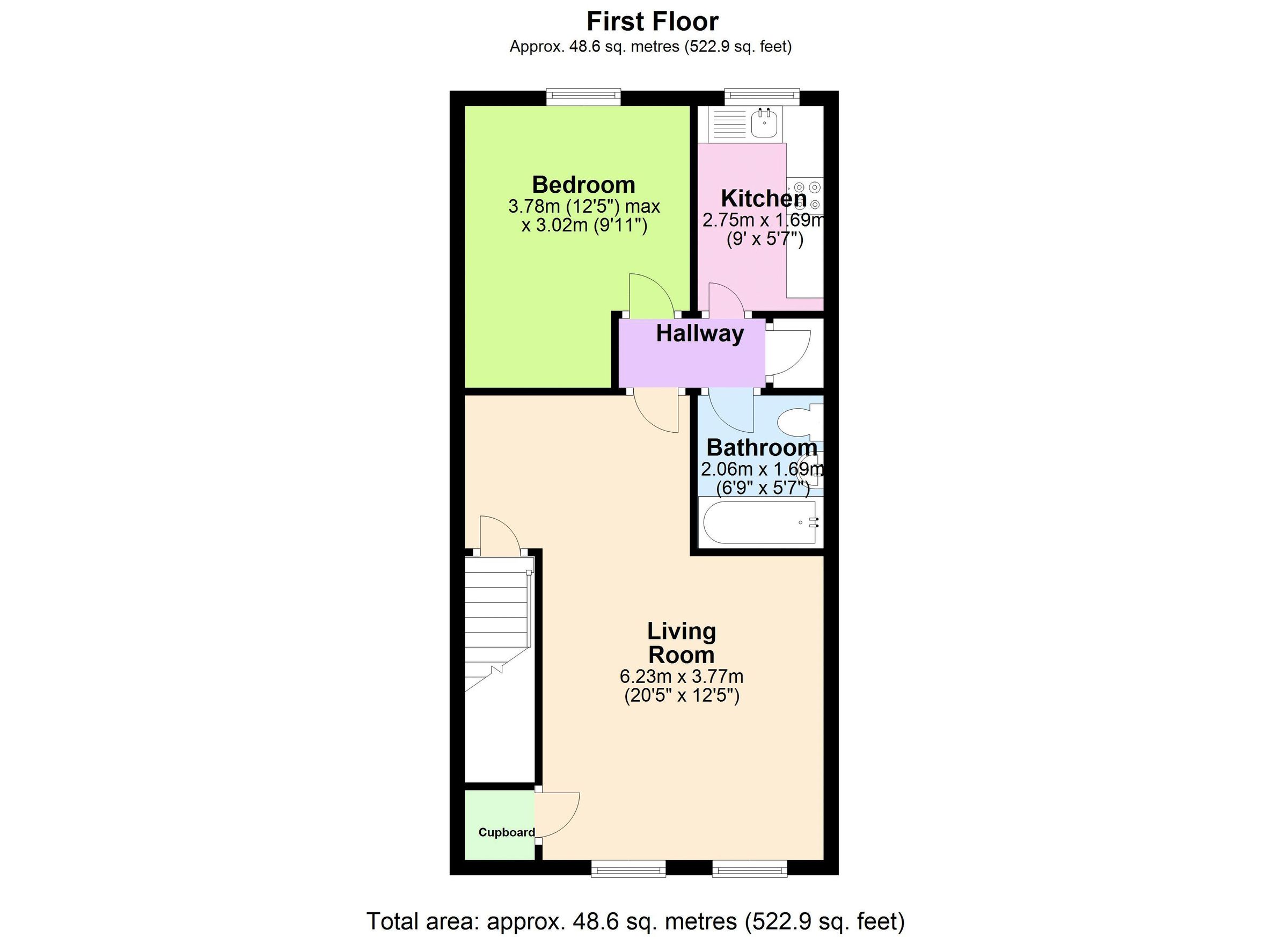 1 bed flat for sale in Bladon Gardens, Harrow HA2 Zoopla