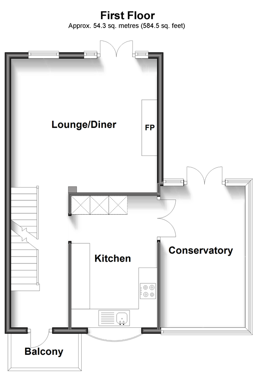 4 bed semidetached house for sale in Hillview Close, Purley, Surrey