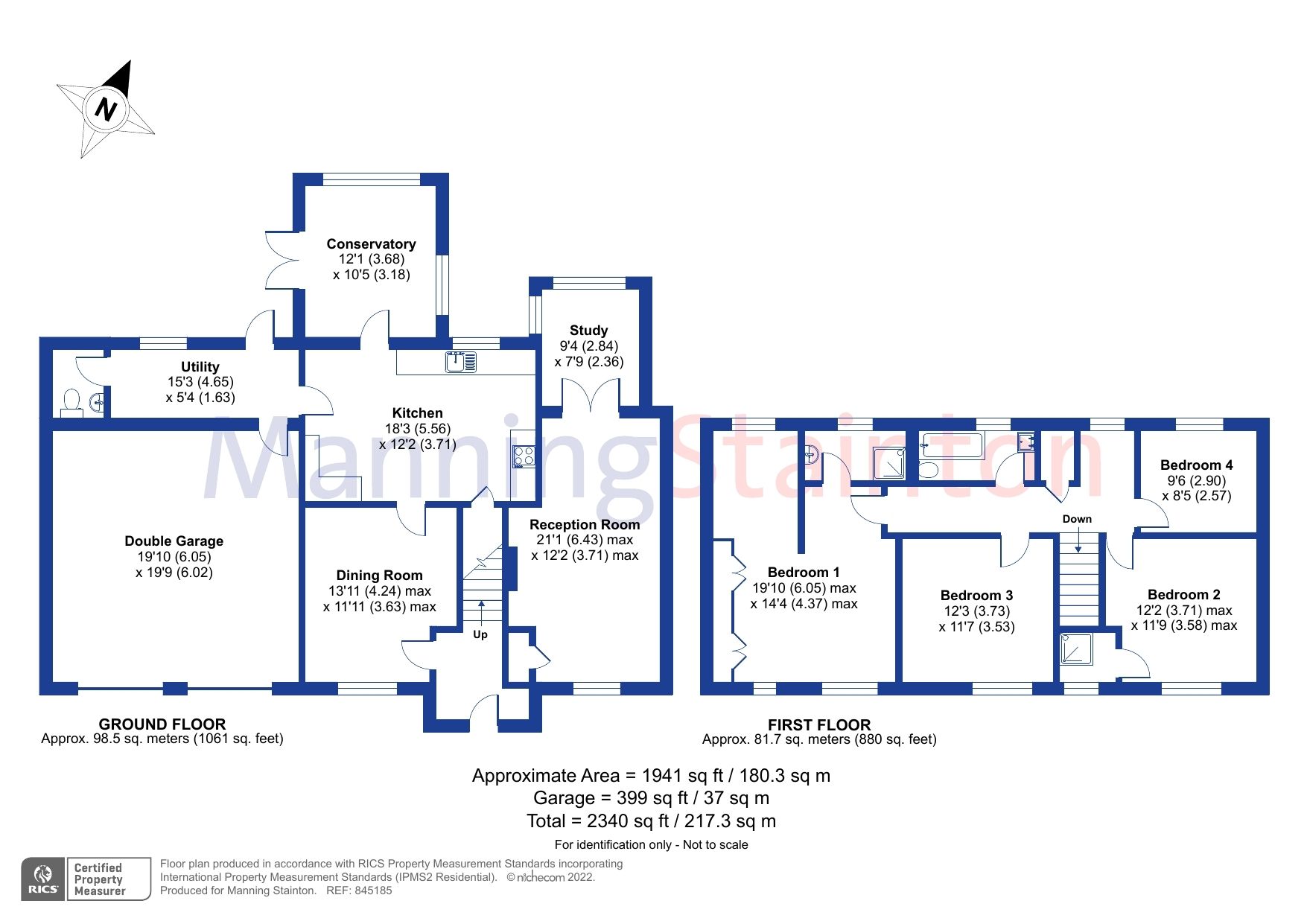 4 bed semidetached house for sale in LinzGarth, Wetherby Road