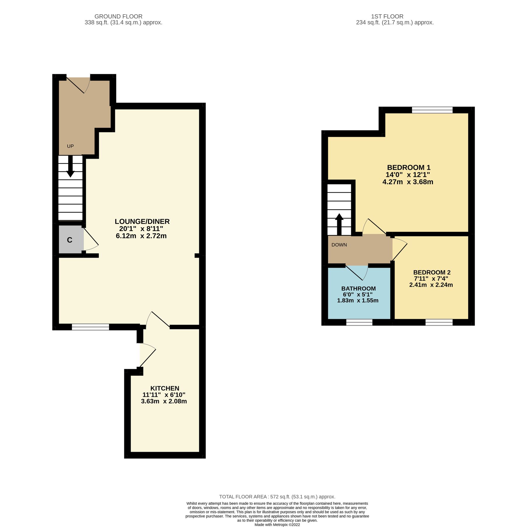 2 bed terraced house for sale in Hotham Road South, Hull, East