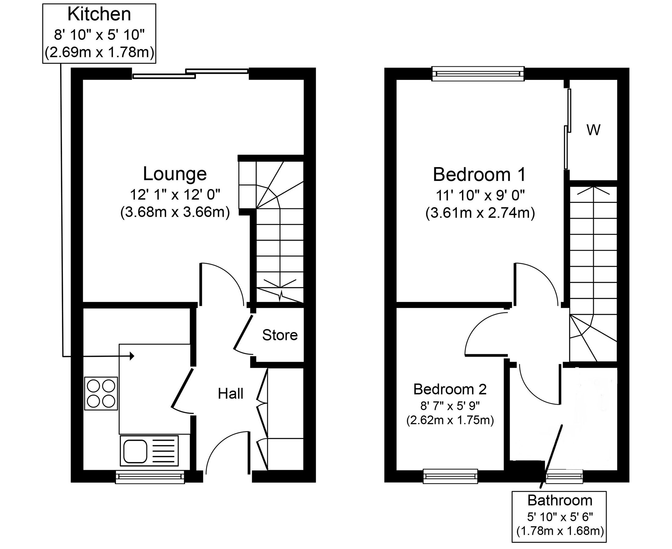 2 bed terraced house for sale in Cowan Crescent, Barrhead G78 Zoopla