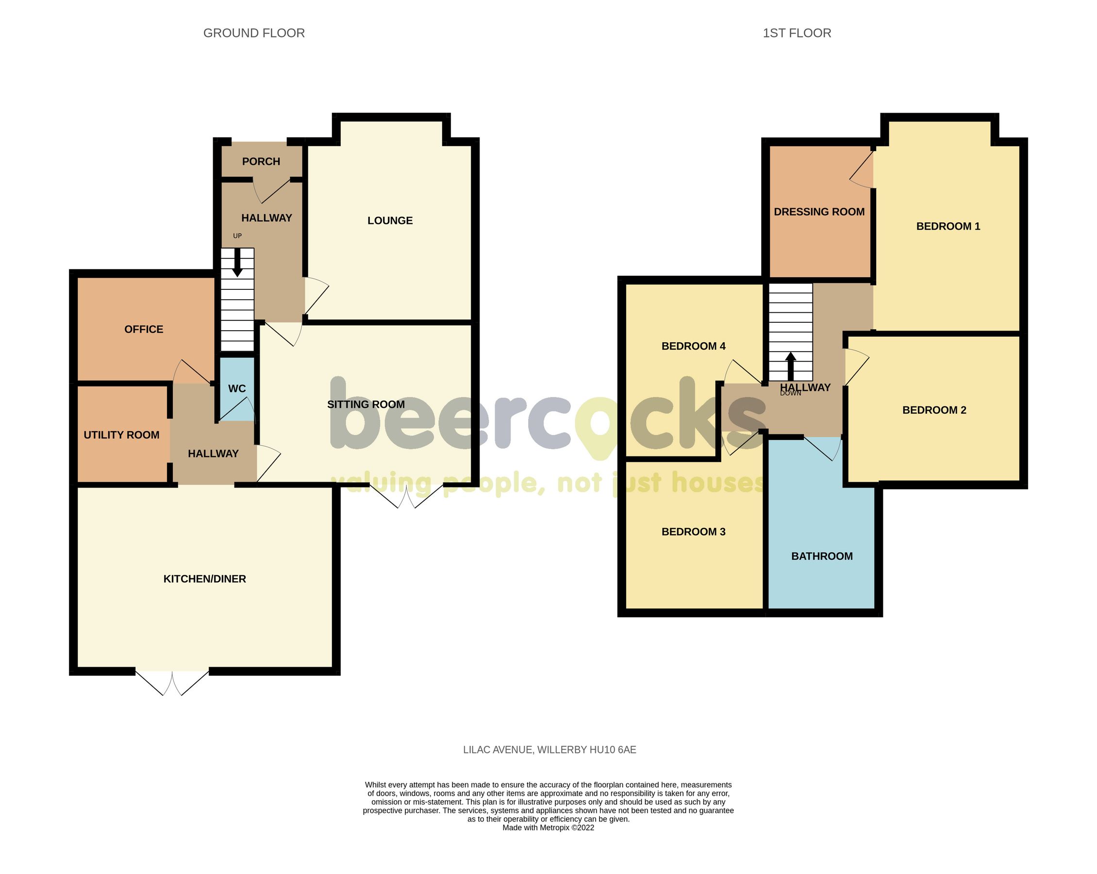 4 bed semidetached house for sale in Lilac Avenue, Willerby, Hull