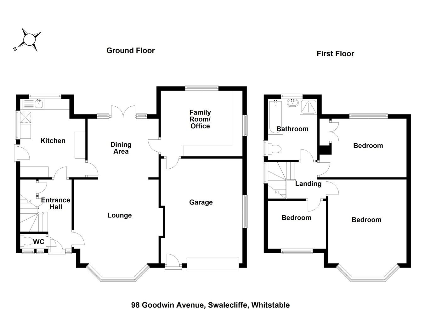 3 bed detached house for sale in Goodwin Avenue, Whitstable CT5 Zoopla