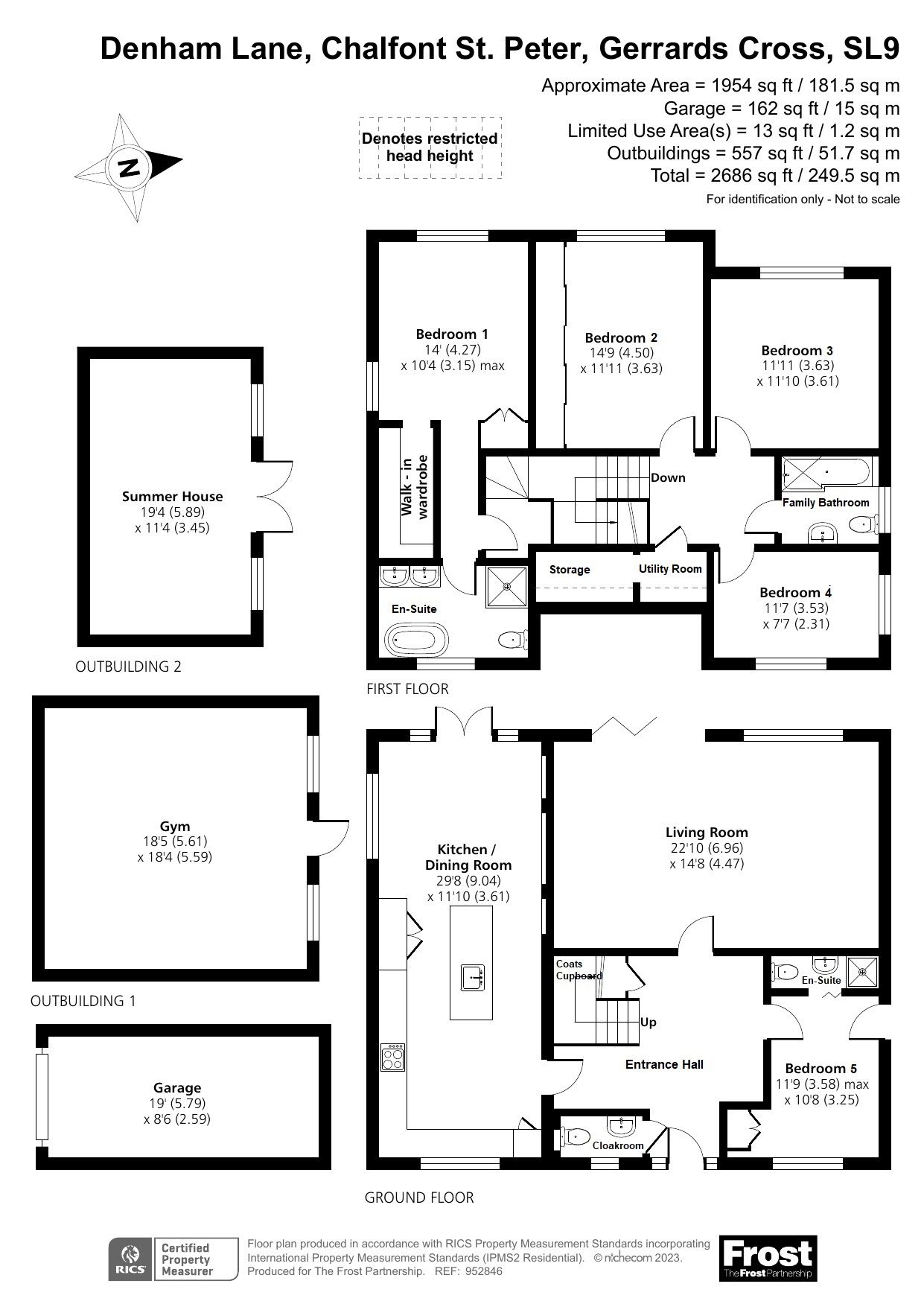 5 bed detached house for sale in Denham Lane, Chalfont St. Peter, Gerrards Cross SL9 Zoopla