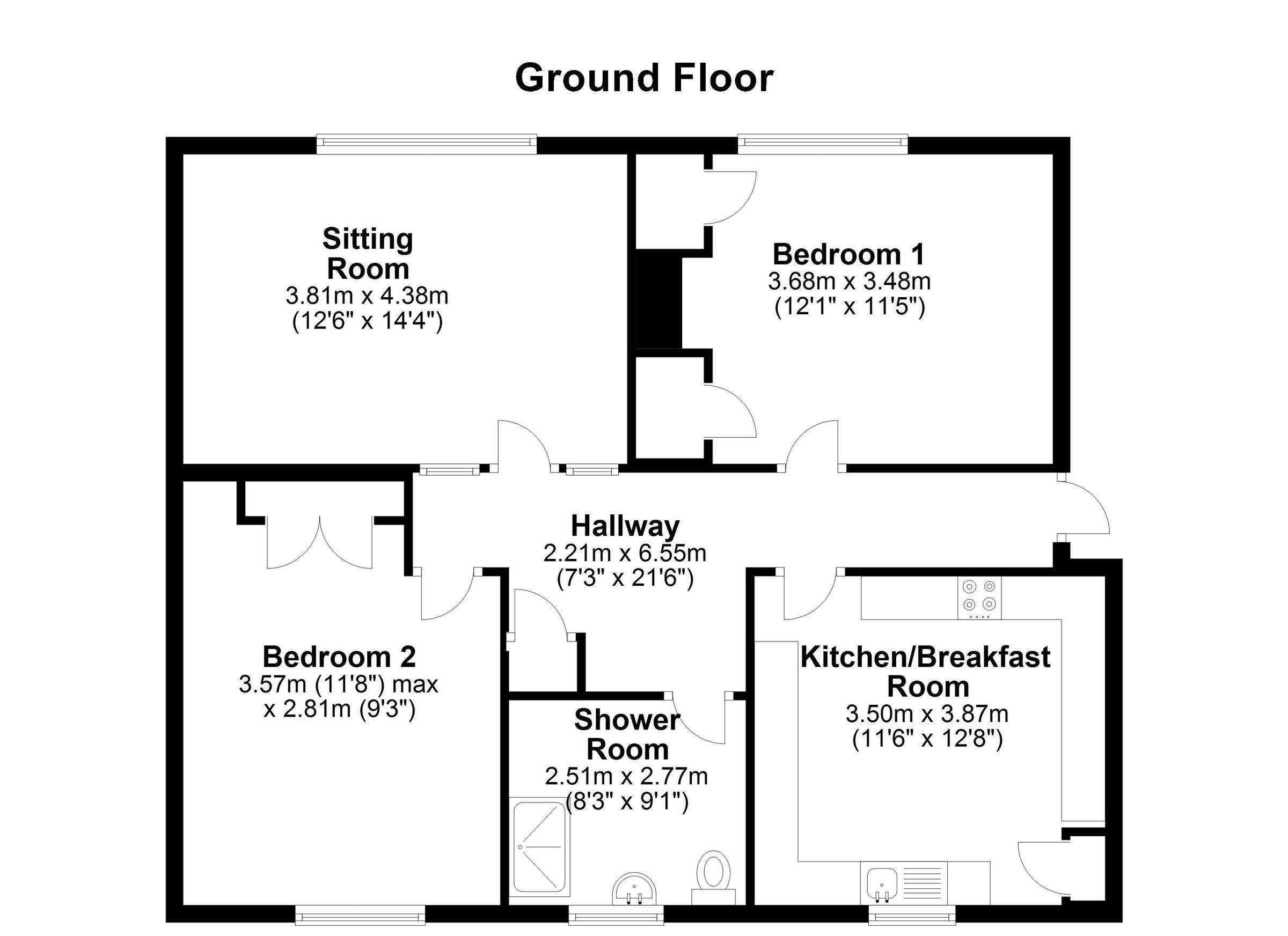 2 bed flat for sale in Beachfield Road, Sandown, Isle Of Wight PO36