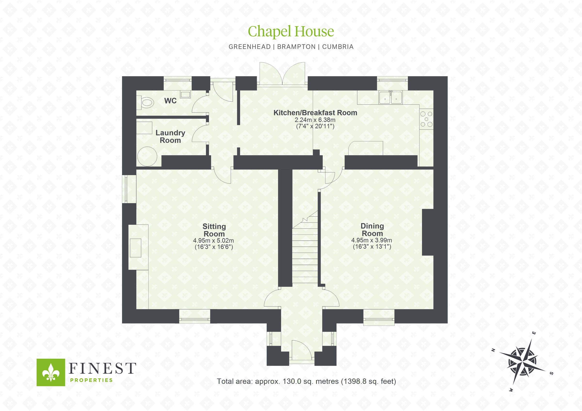 2 bed cottage for sale in Chapel House, Greenhead, Brampton, Cumbria