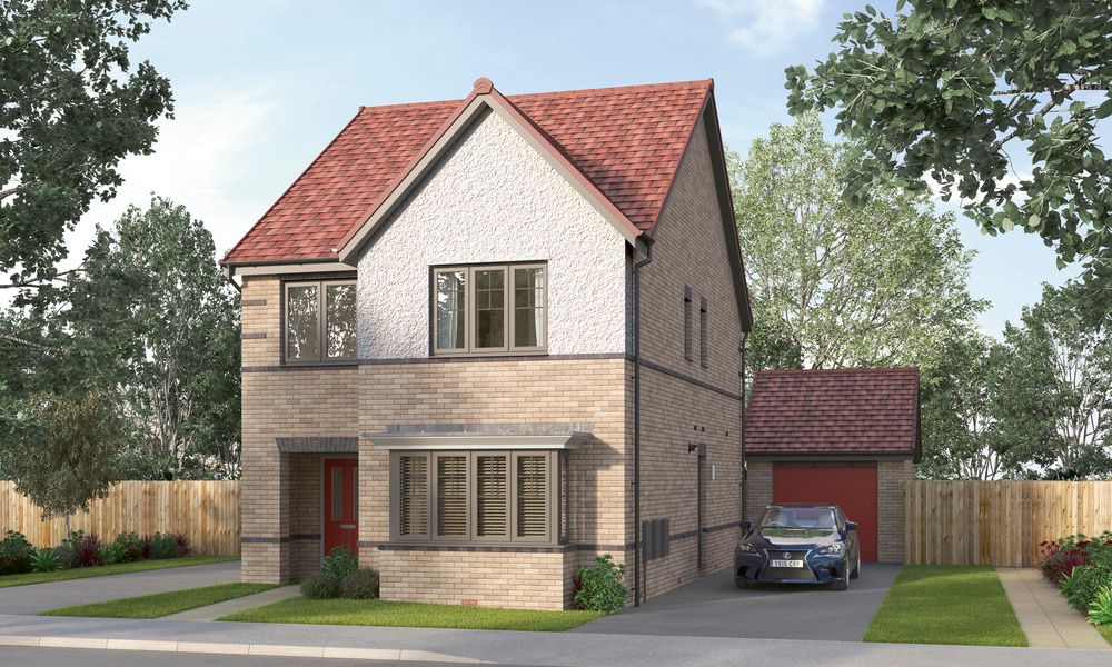 New home, 4 bed detached house for sale in Doncaster Road, CarltonIn