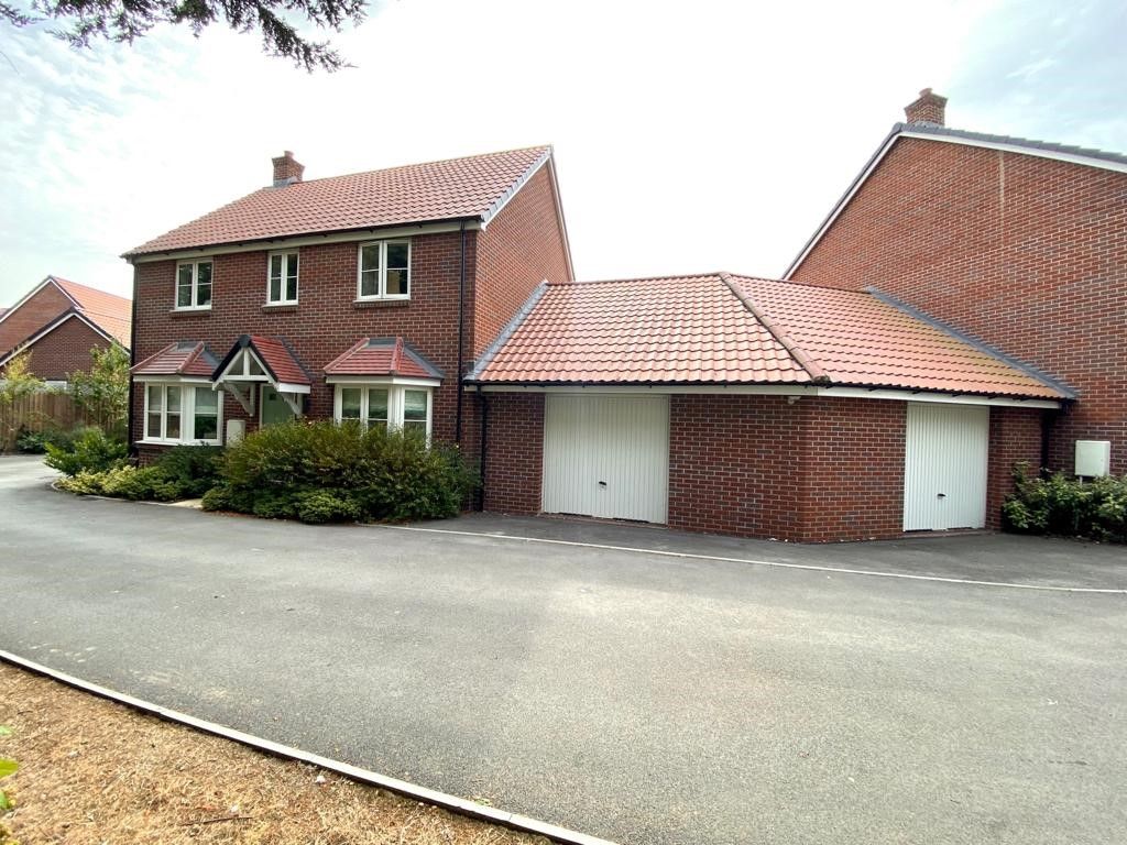 4 bed linkdetached house for sale in Honeysuckle Close, Wimblington