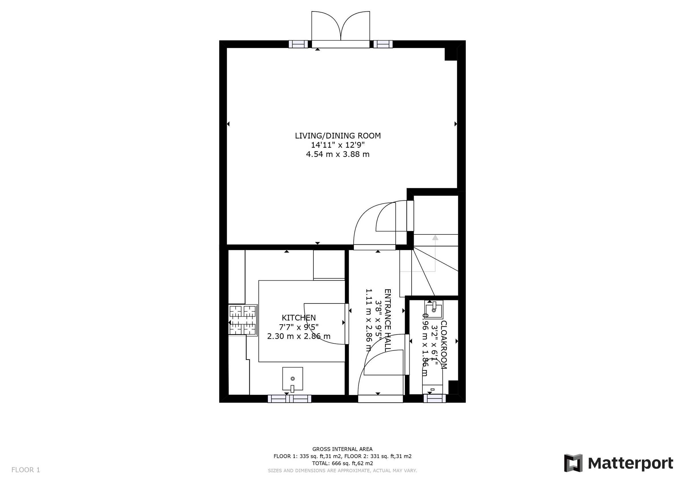 2 bed terraced house to rent in Ludlow Close, Bourne PE10 Zoopla
