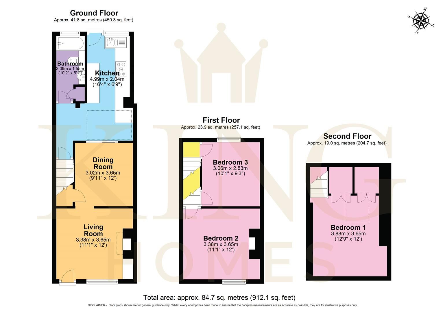 3 bed terraced house for sale in Marble Alley, Studley B80 Zoopla