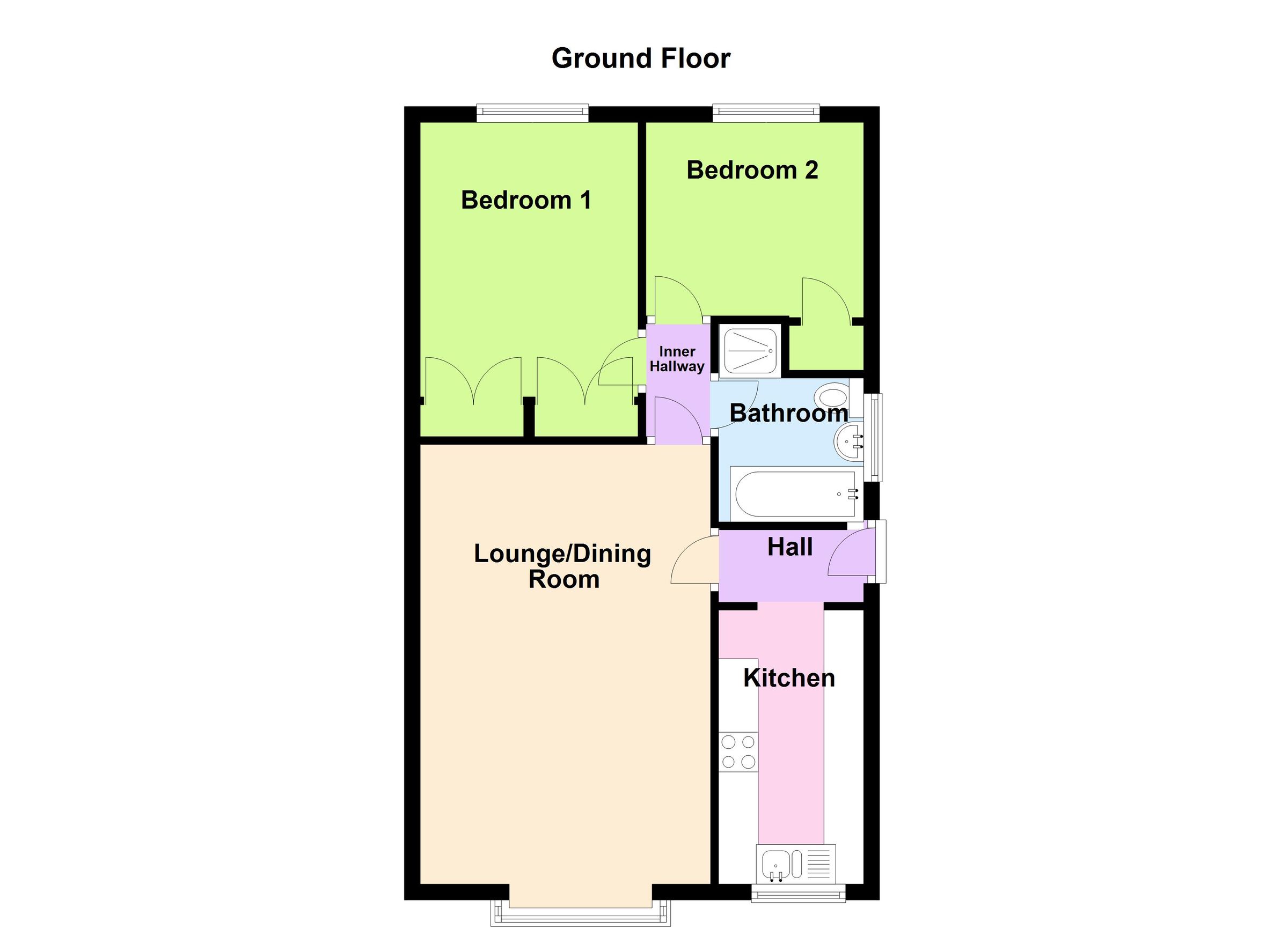 2 bed flat for sale in St James Lodge, Slater Lane, Leyland PR26 Zoopla