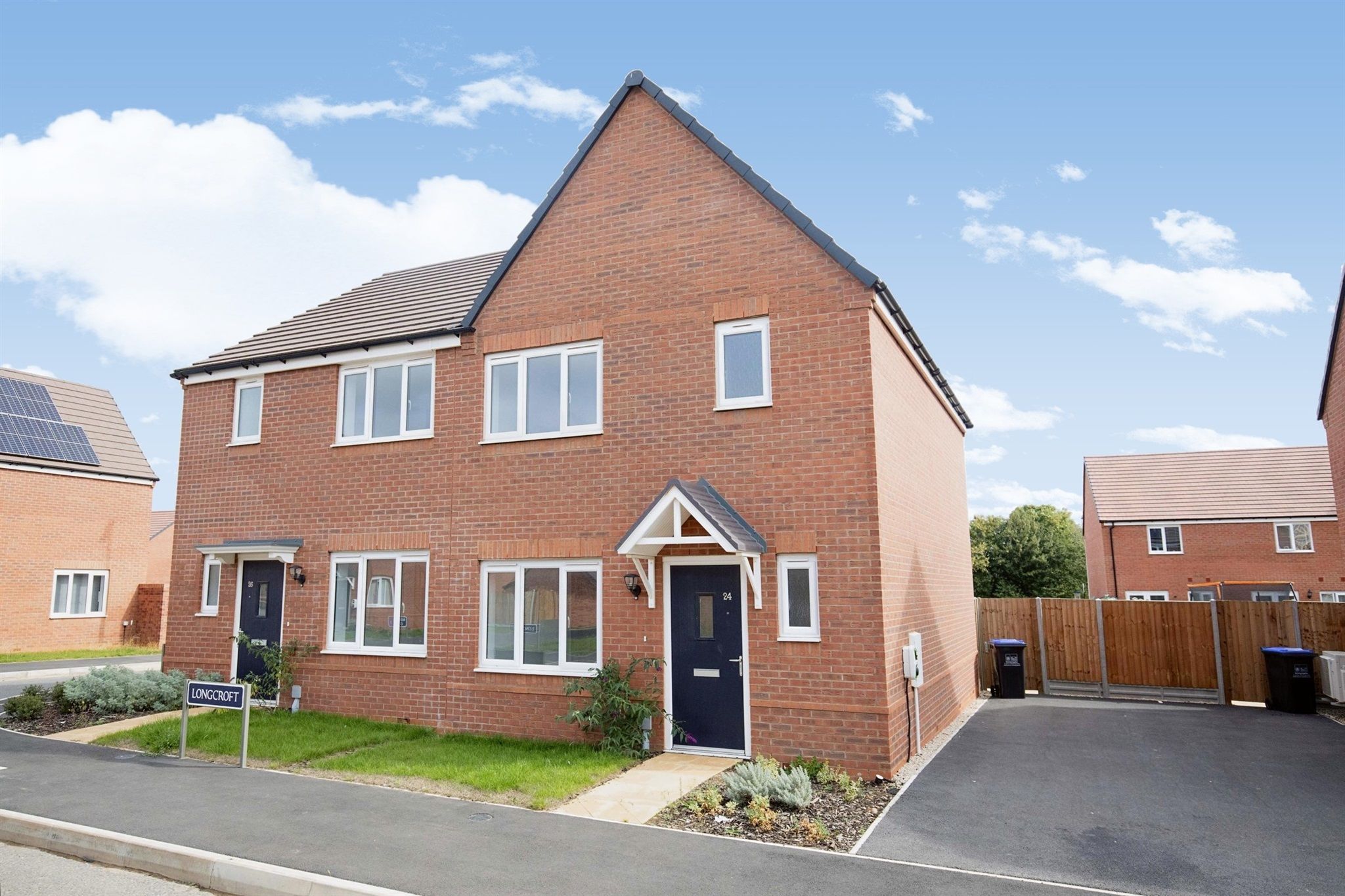 New Home 3 Bed Semi detached House For Sale In Longcroft Warwick CV34 