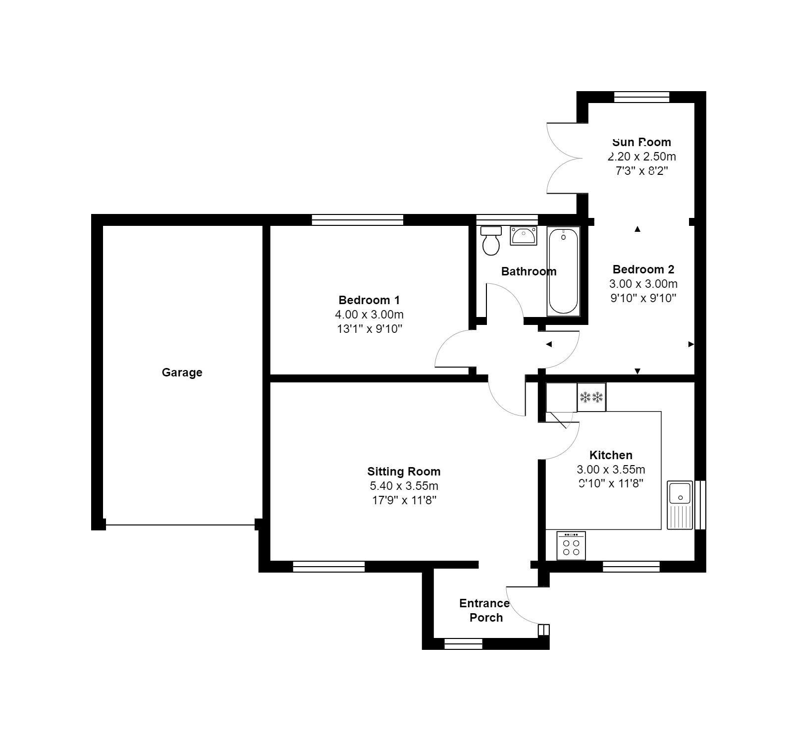 2 bed detached bungalow for sale in Perrys Gardens, West Hill, Ottery