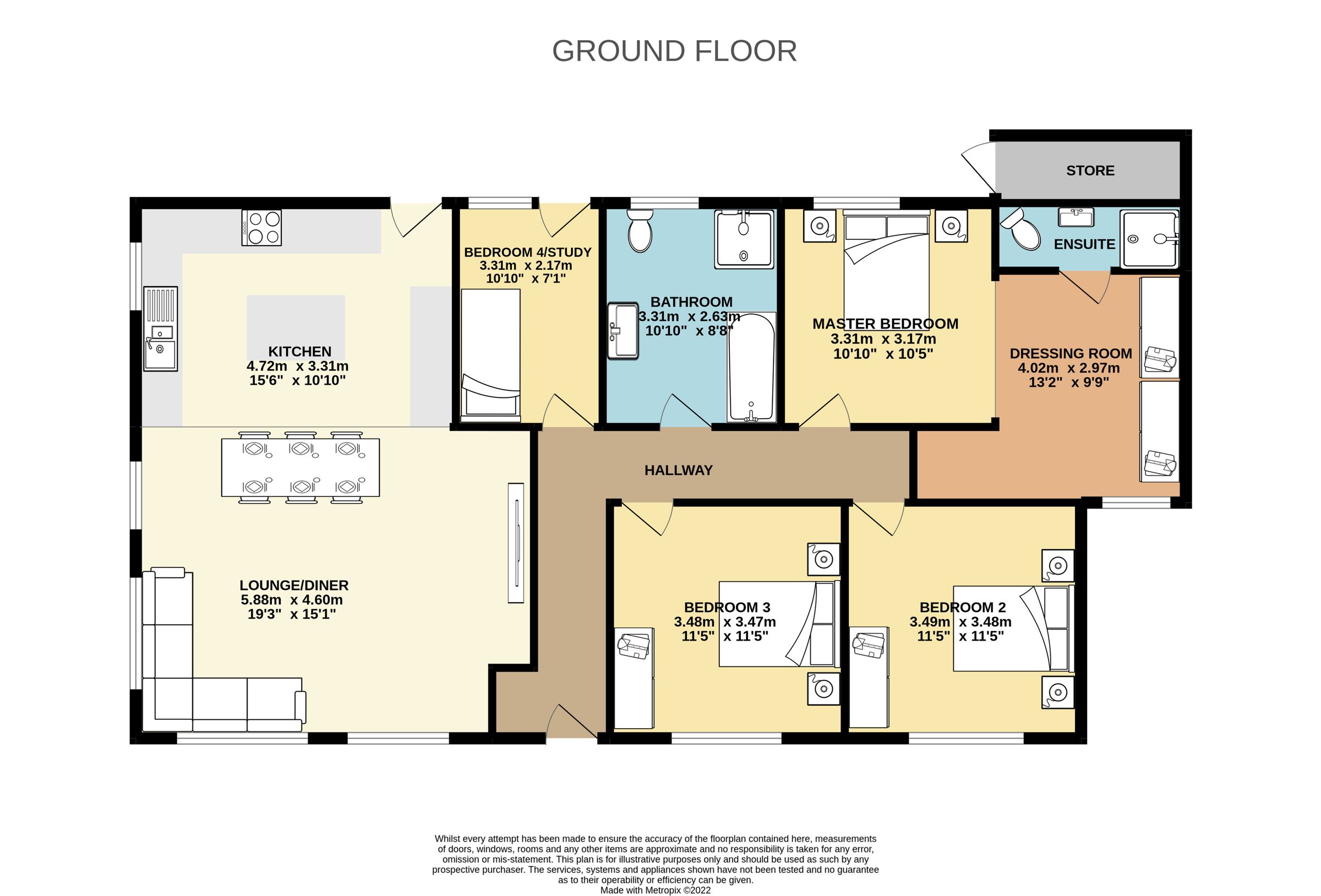 4 bed bungalow to rent in Drayton Road, Newton Longville