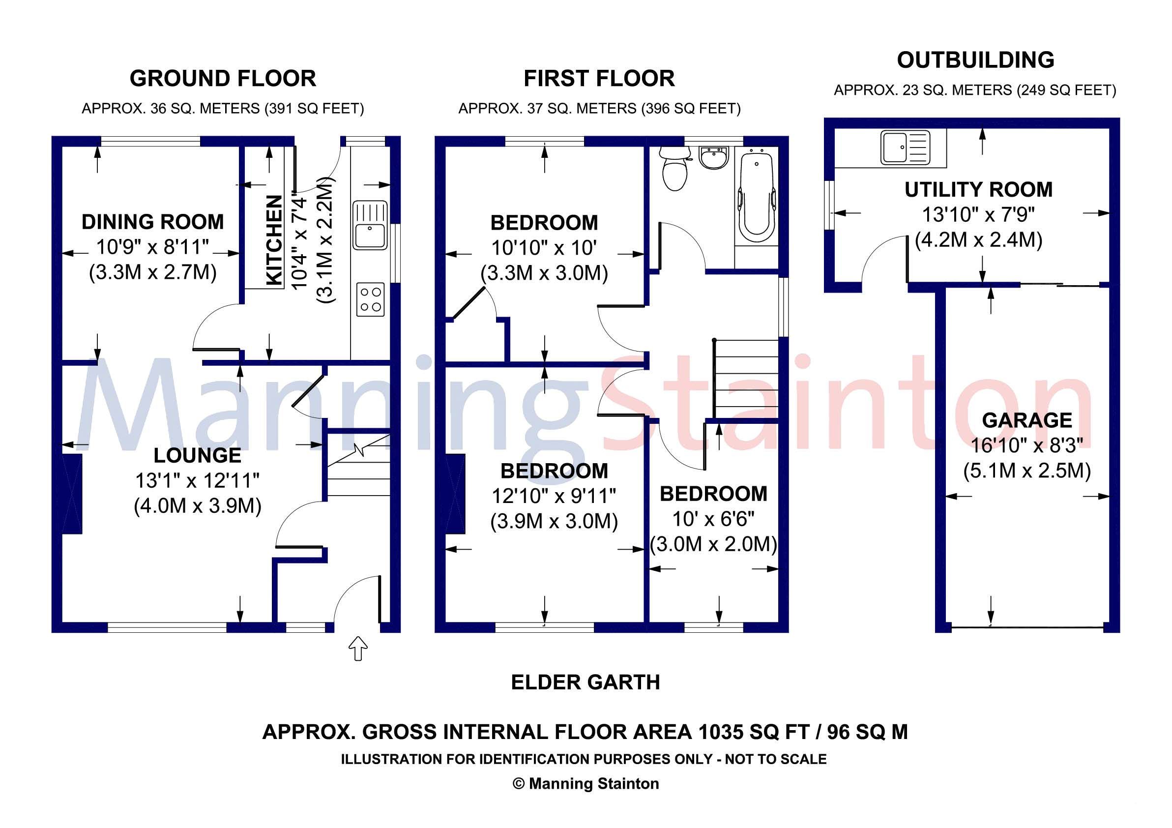 3 bed semidetached house for sale in Elder Garth, Garforth, Leeds LS25 Zoopla