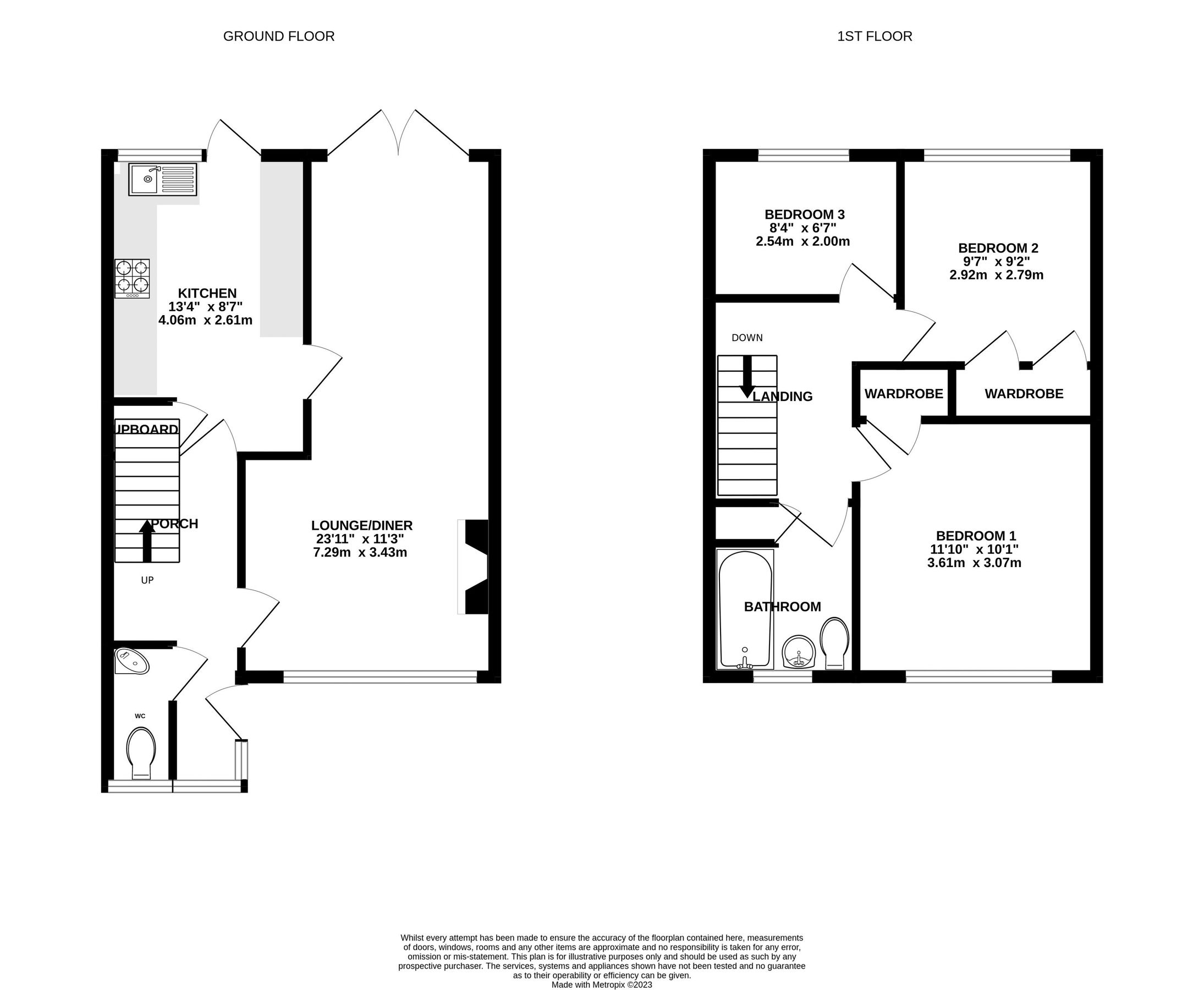 3 bed terraced house for sale in Godwit Road, Southsea PO4 Zoopla