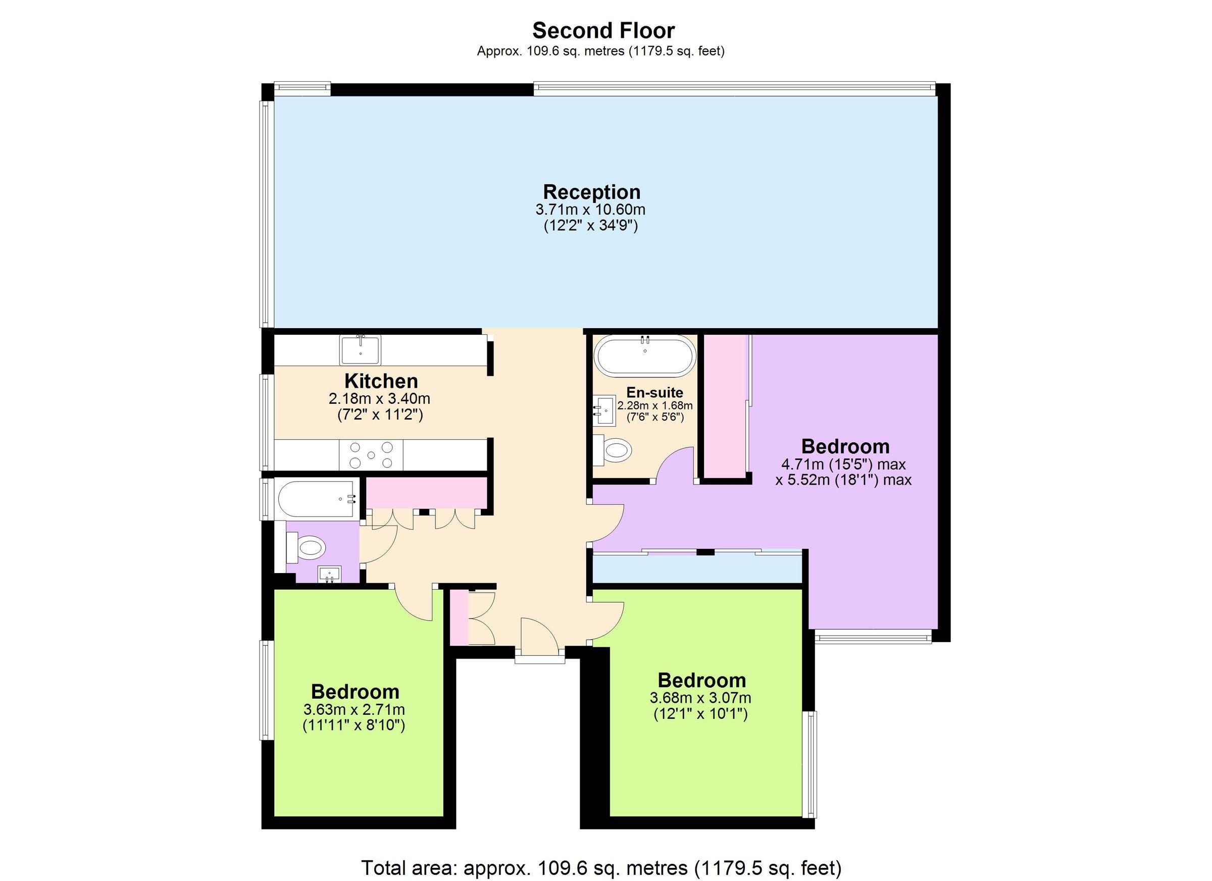 3 bed flat for sale in South Row, Blackheath, London SE3 Zoopla