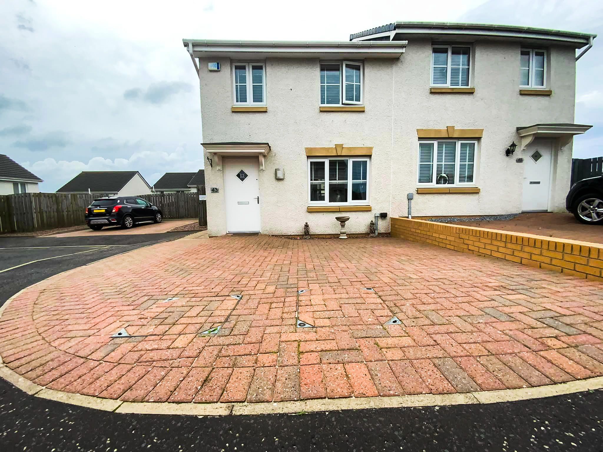 3 bed semidetached house for sale in Gooding Crescent, Stevenston KA20
