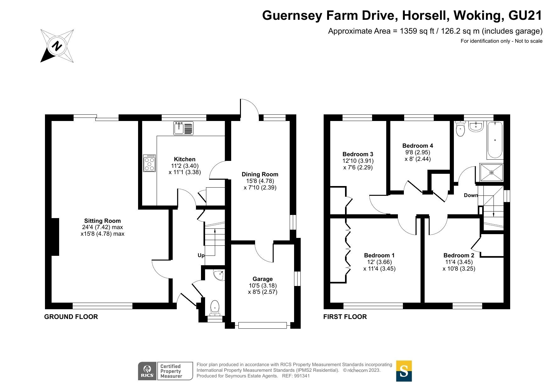 4 bed detached house for sale in Horsell, Woking, Surrey GU21 Zoopla