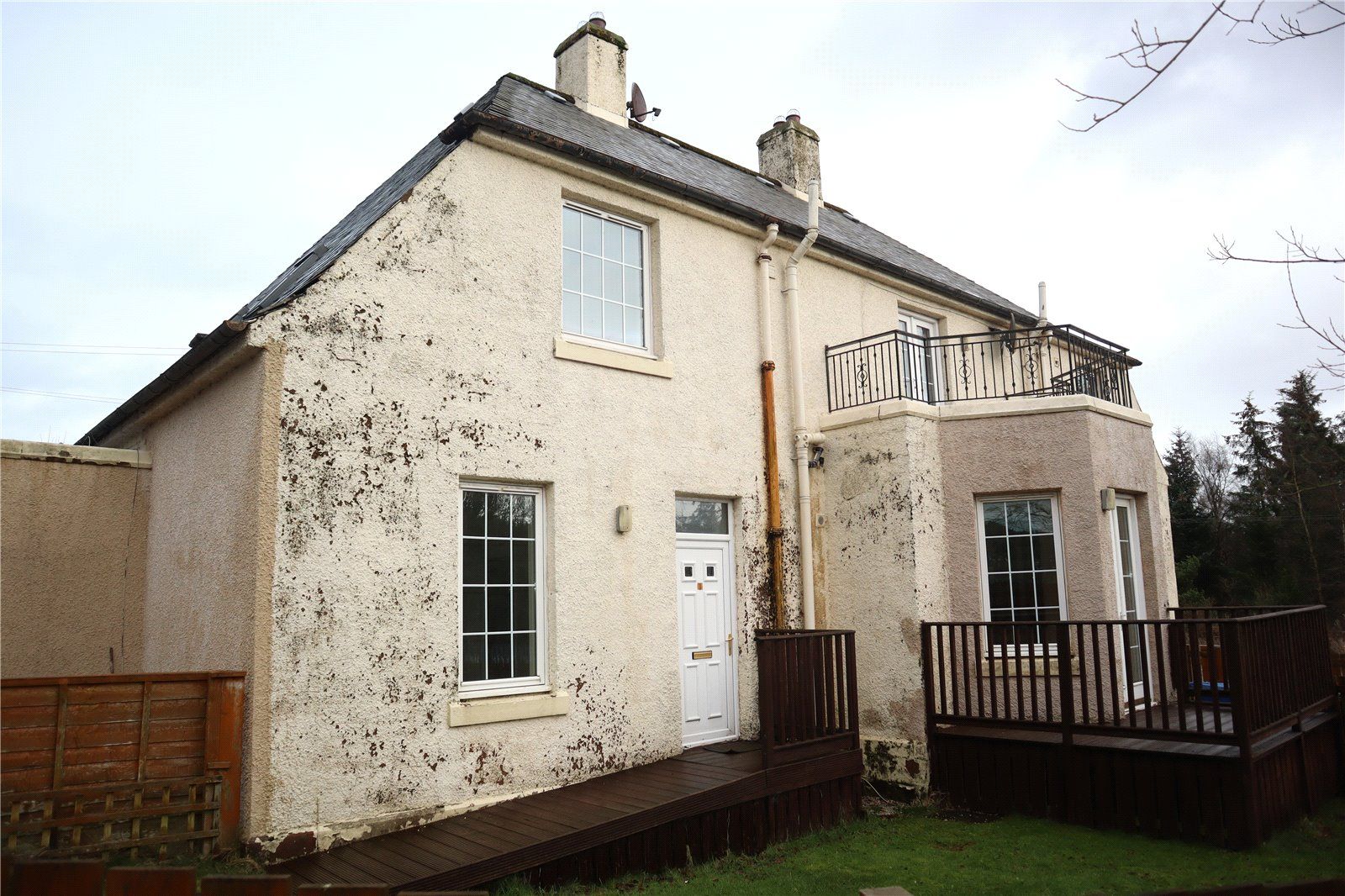 2 bed flat for sale in Lampits Road, Carstairs Junction, Lanark, South