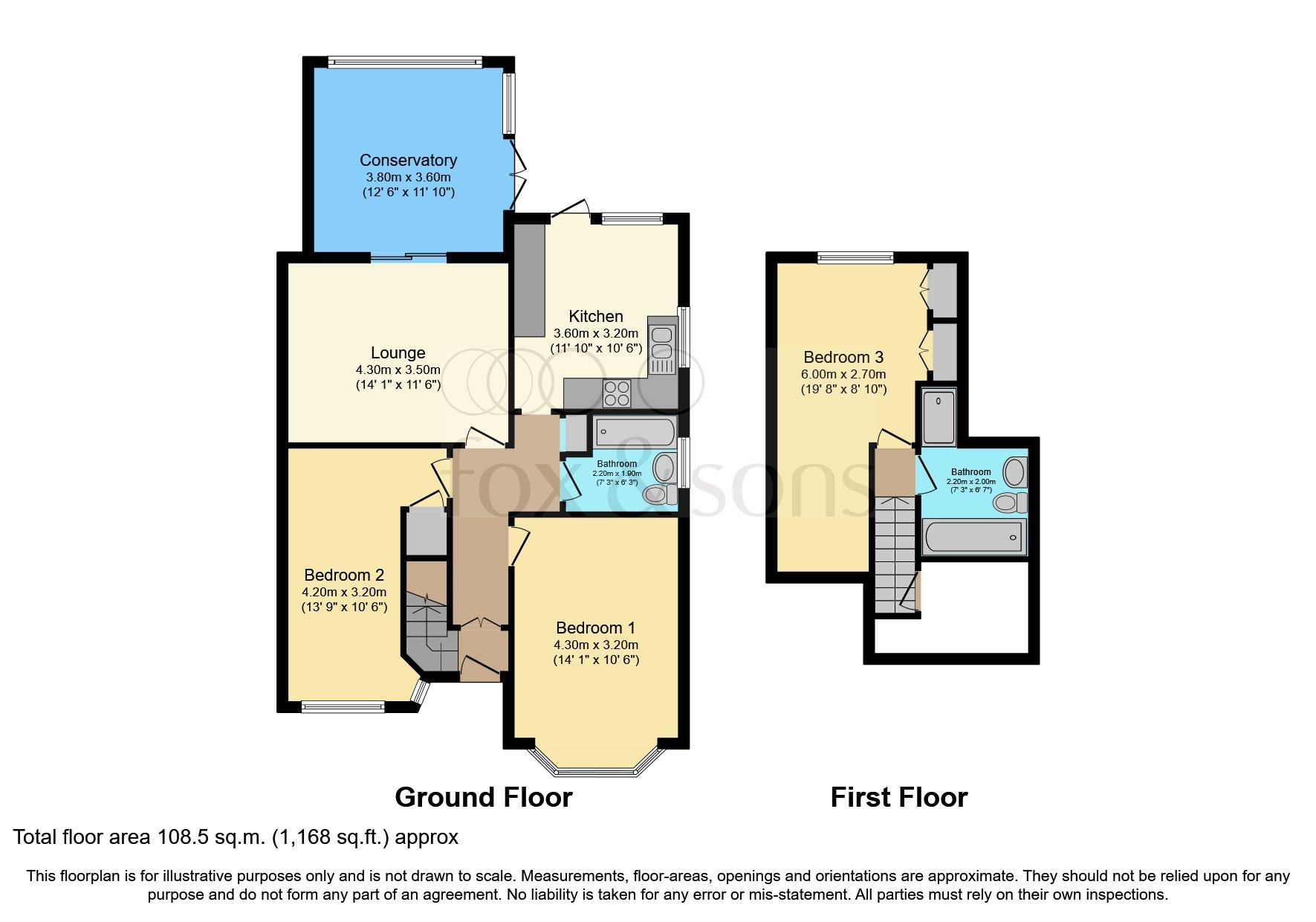 3 bed semidetached bungalow for sale in Sackville Road, Broadwater