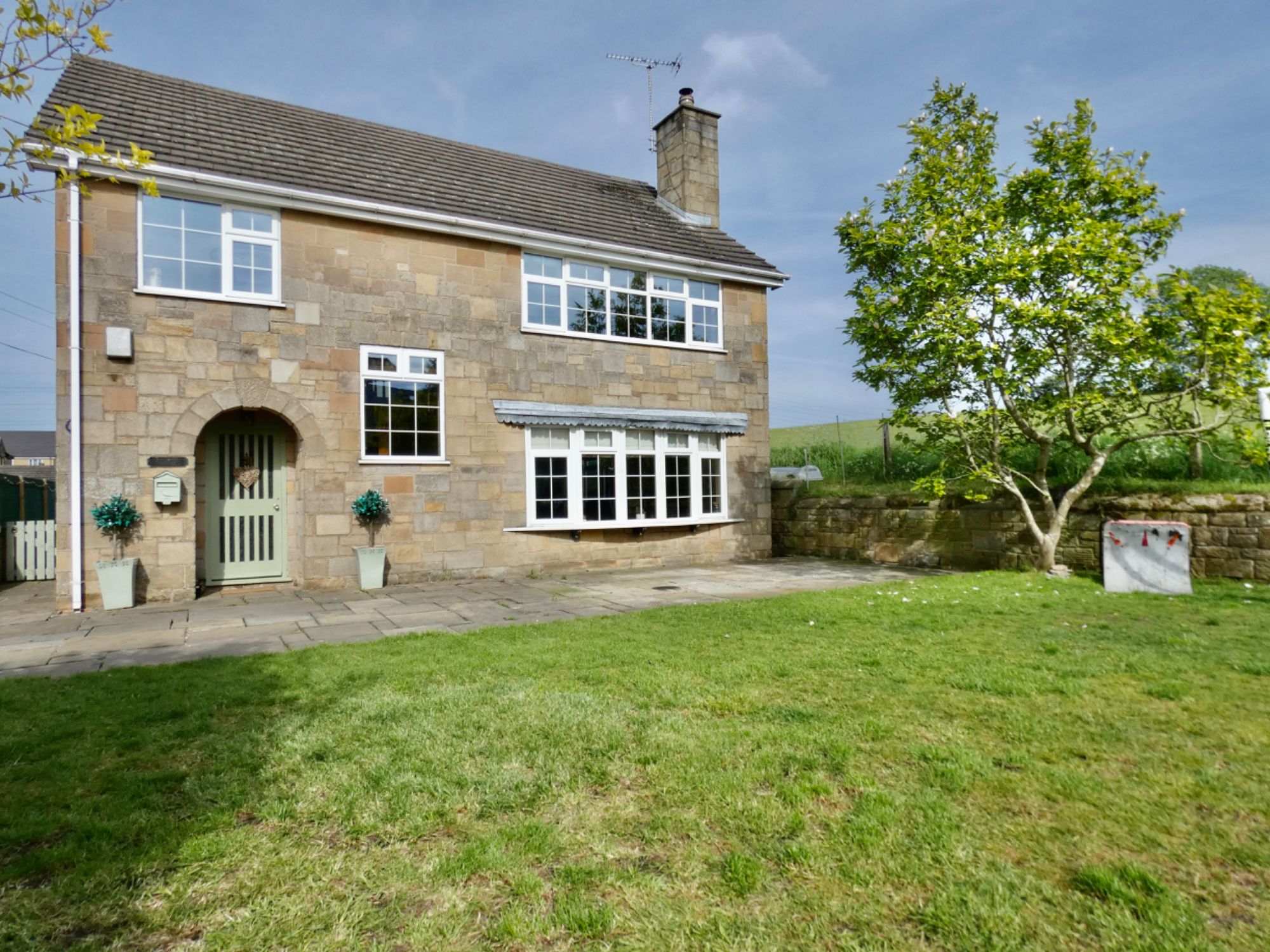 4 bed detached house for sale in Green Lane, Pilsley, Chesterfield S45