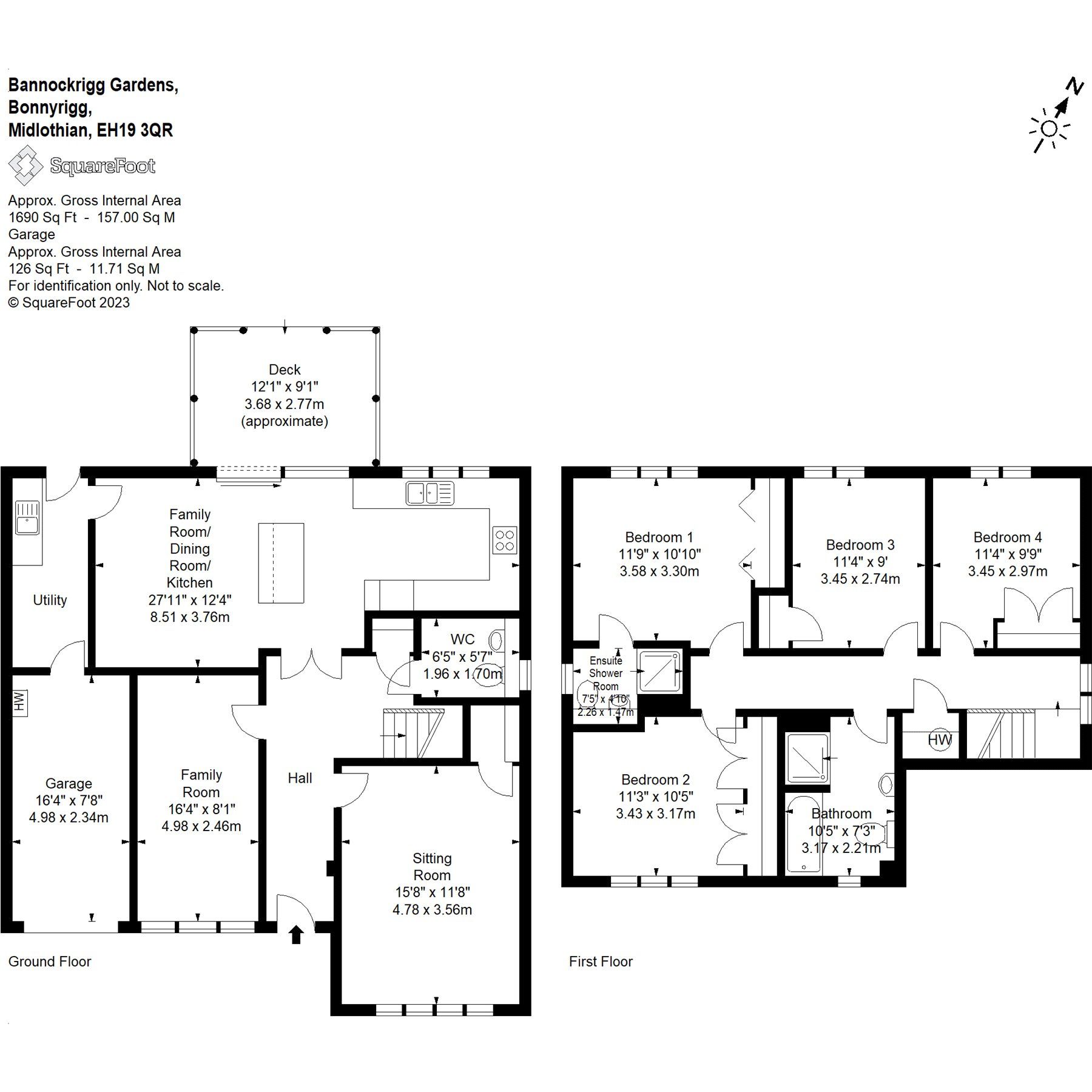5 bed property for sale in Bannockrigg Gardens, Bonnyrigg, Midlothian