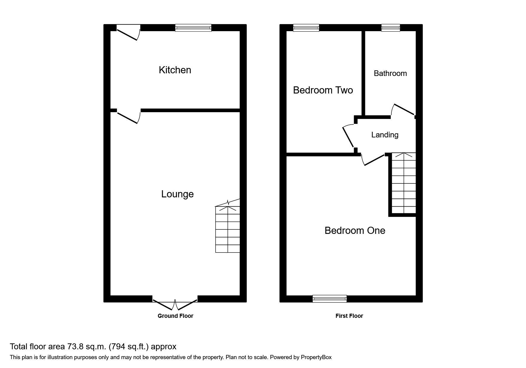 2 bed terraced house for sale in Burnleys Mill Road, Gomersal