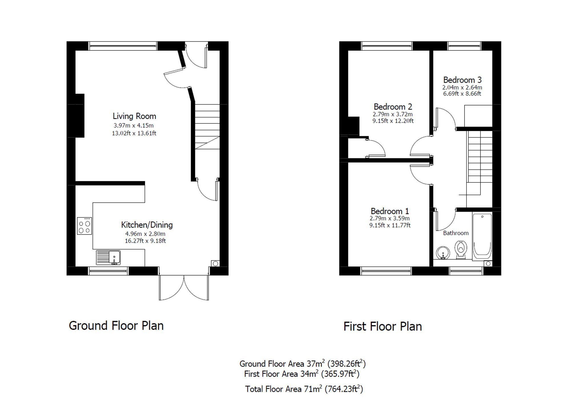 3 bed end terrace house for sale in Quantock Drive, Ashford TN24 Zoopla